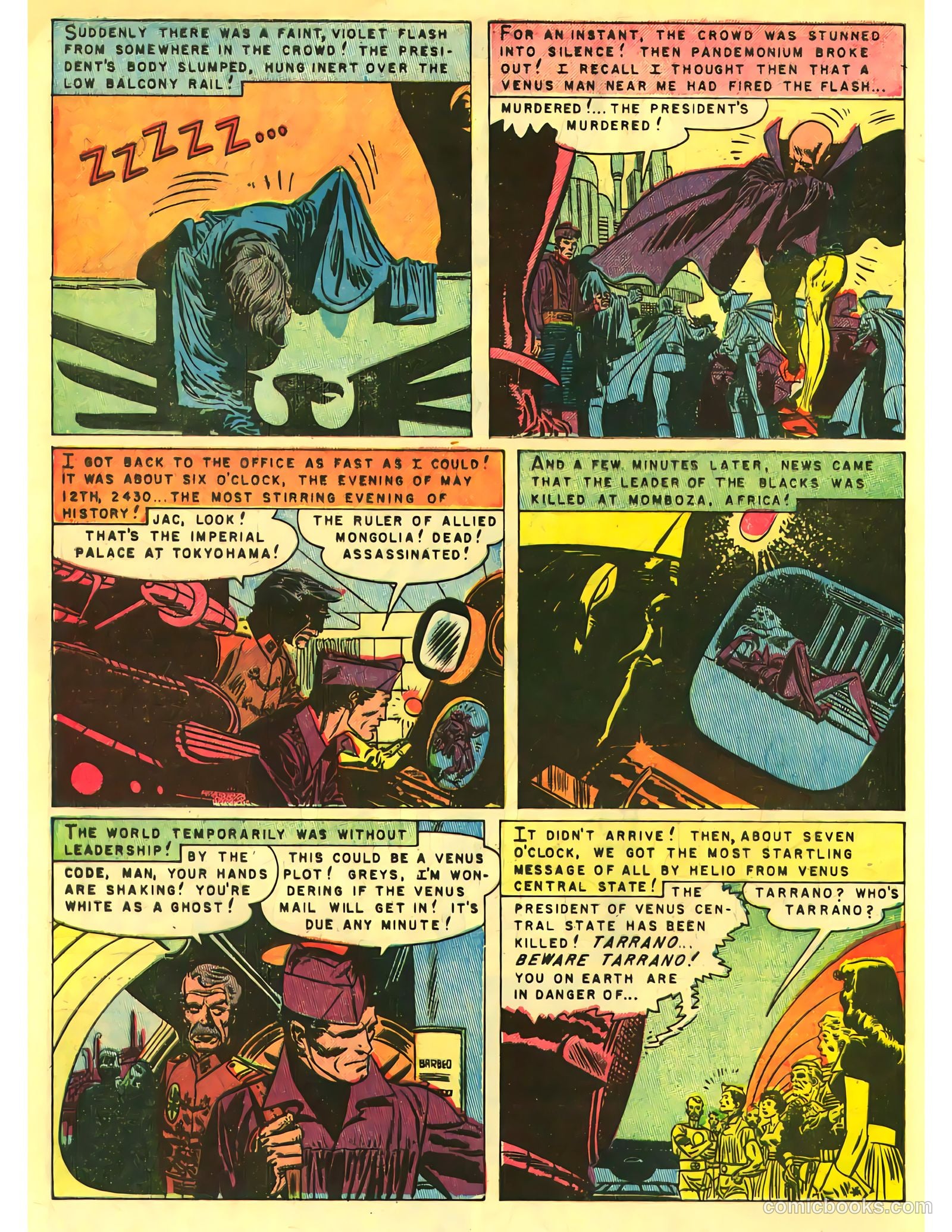 Attack on Planet Mars #nn — page 4 of 36