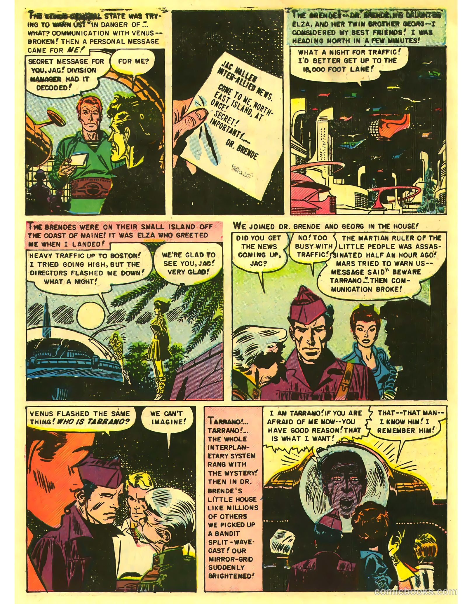 Attack on Planet Mars #nn — page 5 of 36