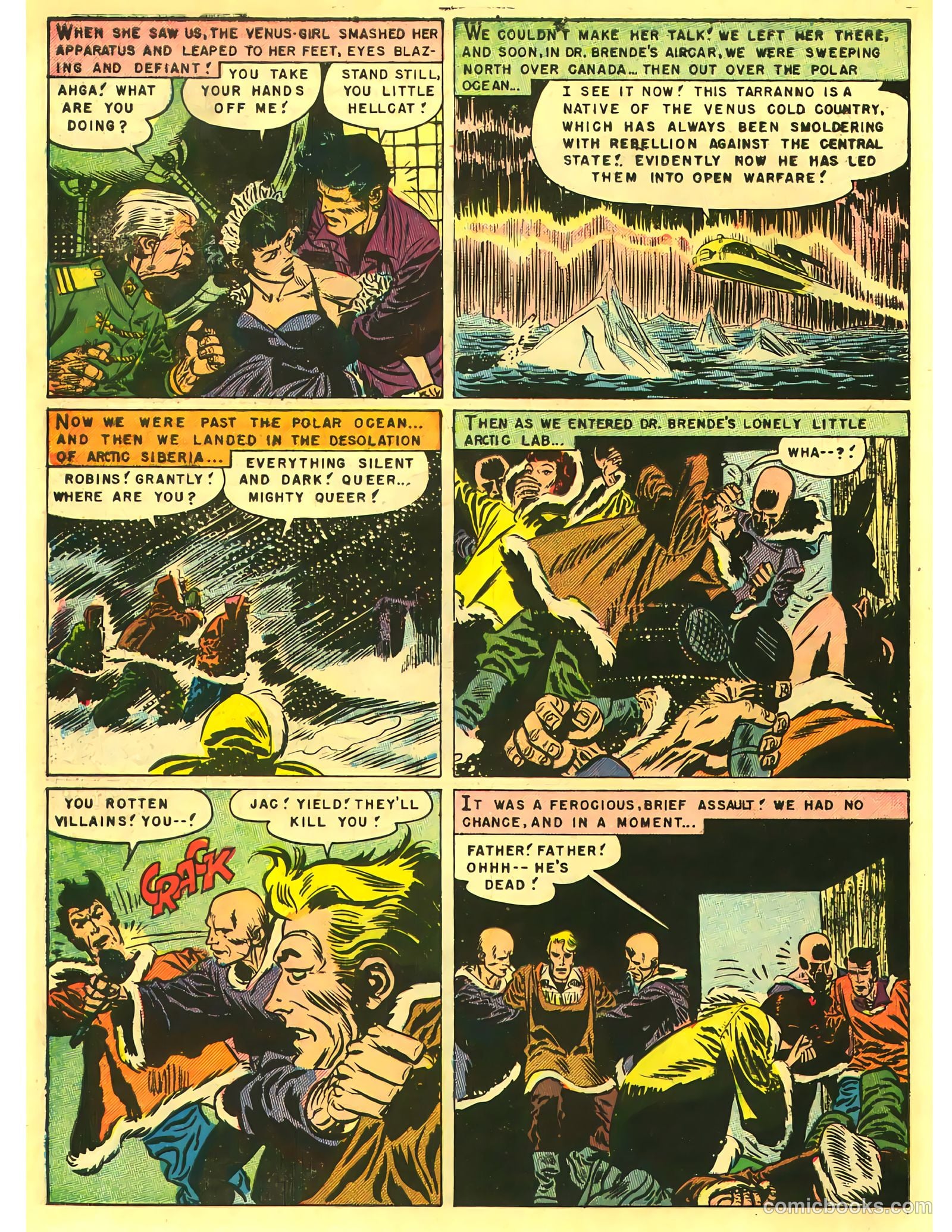 Attack on Planet Mars #nn — page 8 of 36