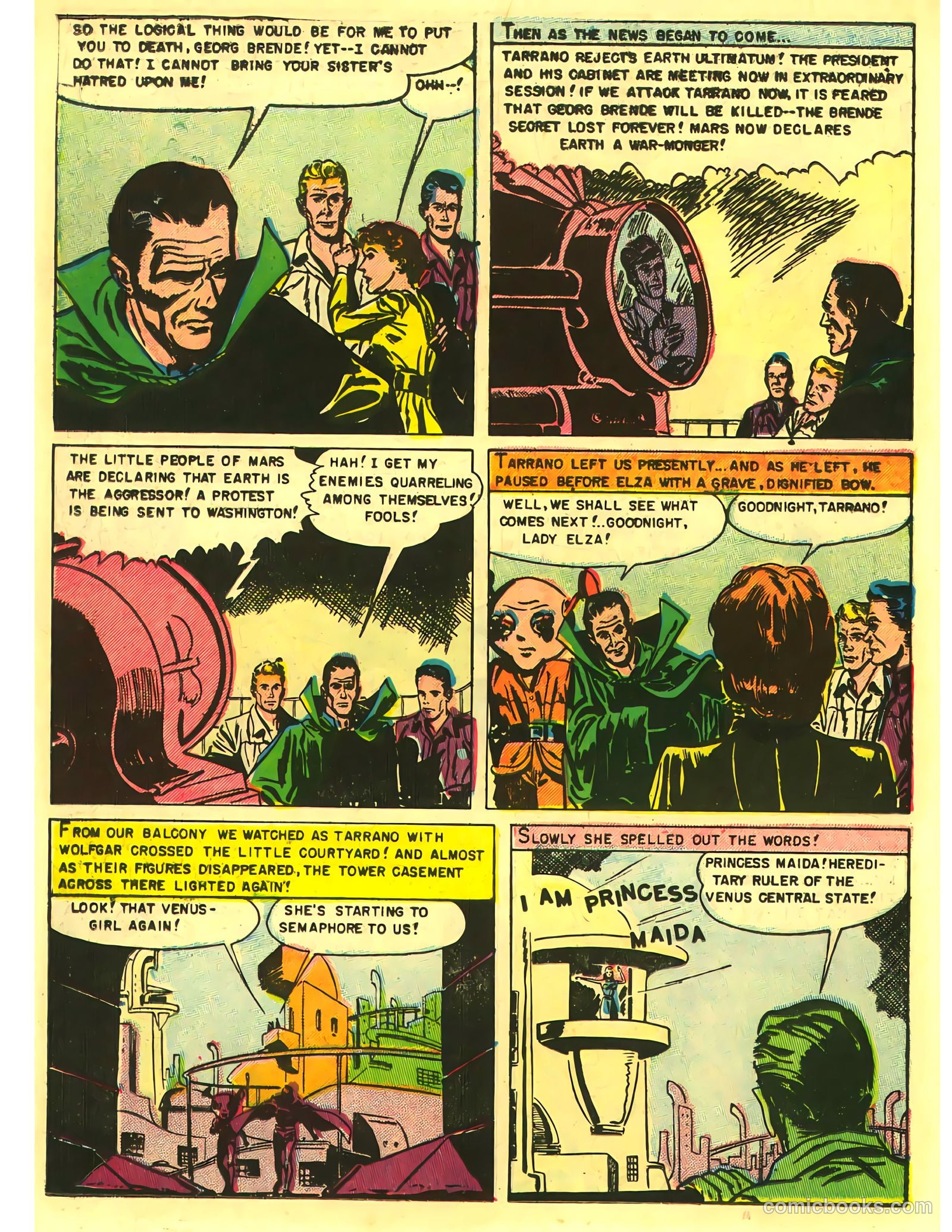 Attack on Planet Mars #nn — page 16 of 36