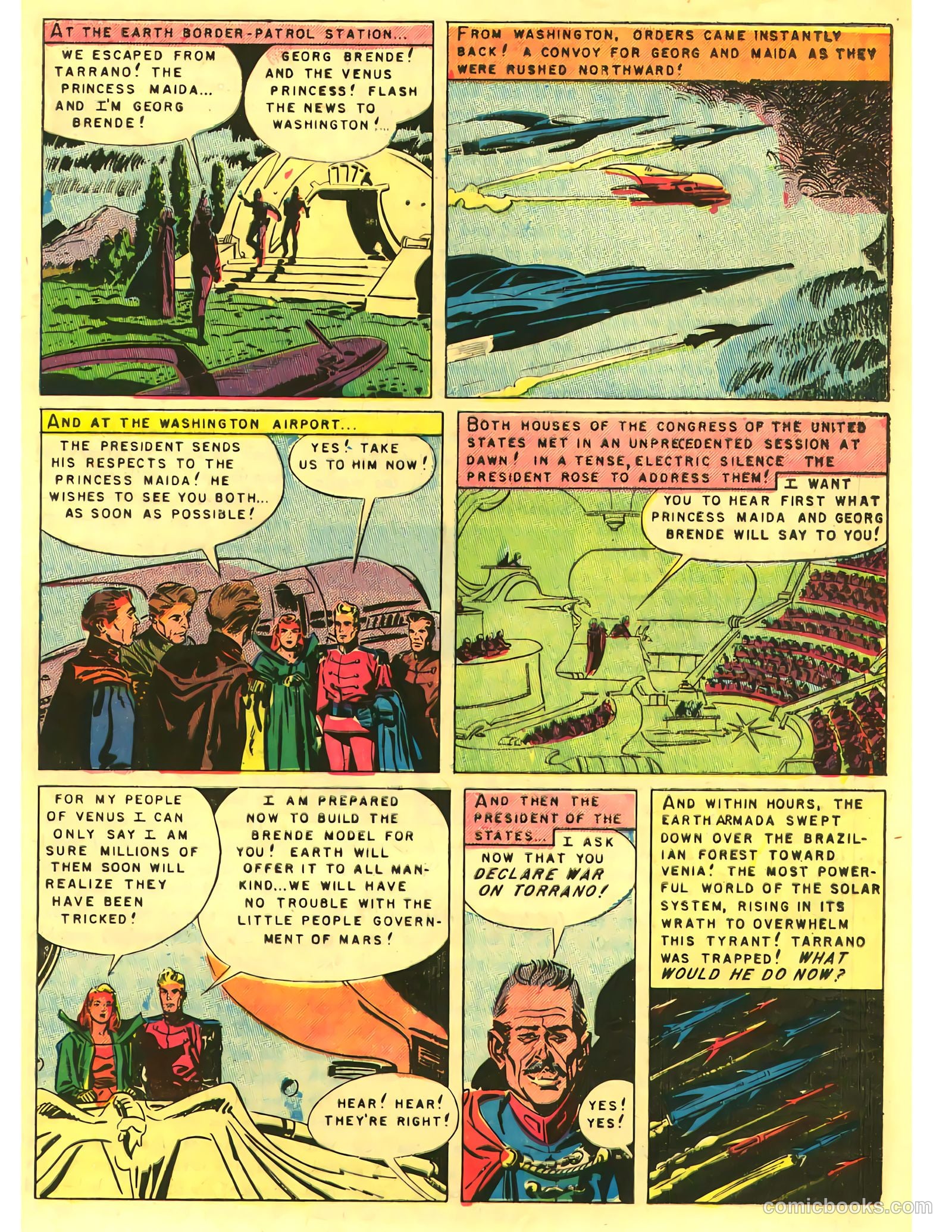 Attack on Planet Mars #nn — page 23 of 36