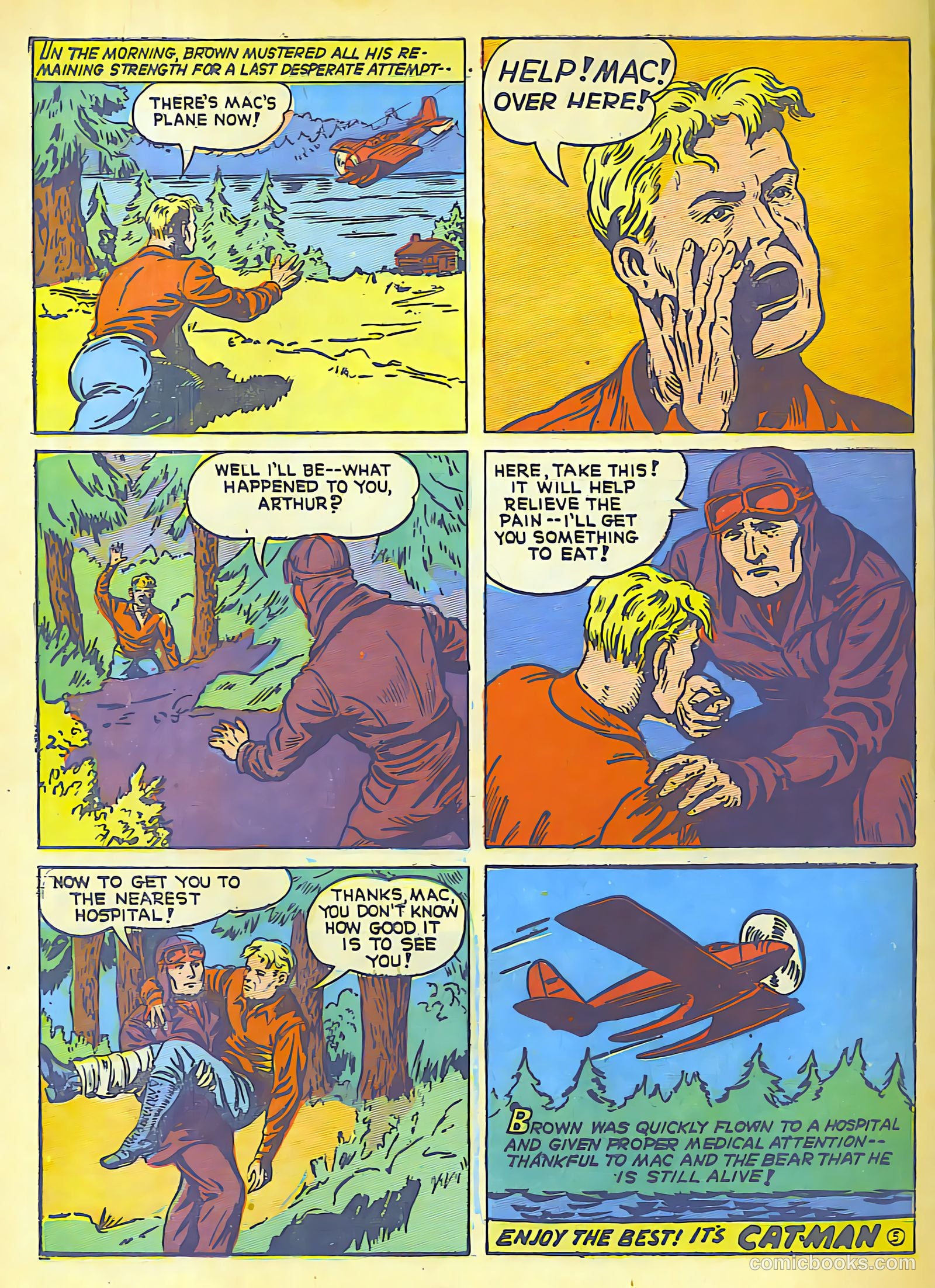Cat-Man Comics #18 — page 57 of 58