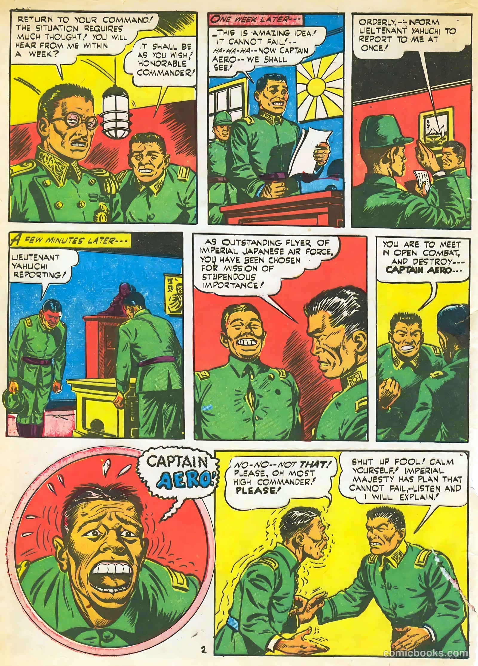 Captain Aero Comics #15 — page 4 of 52