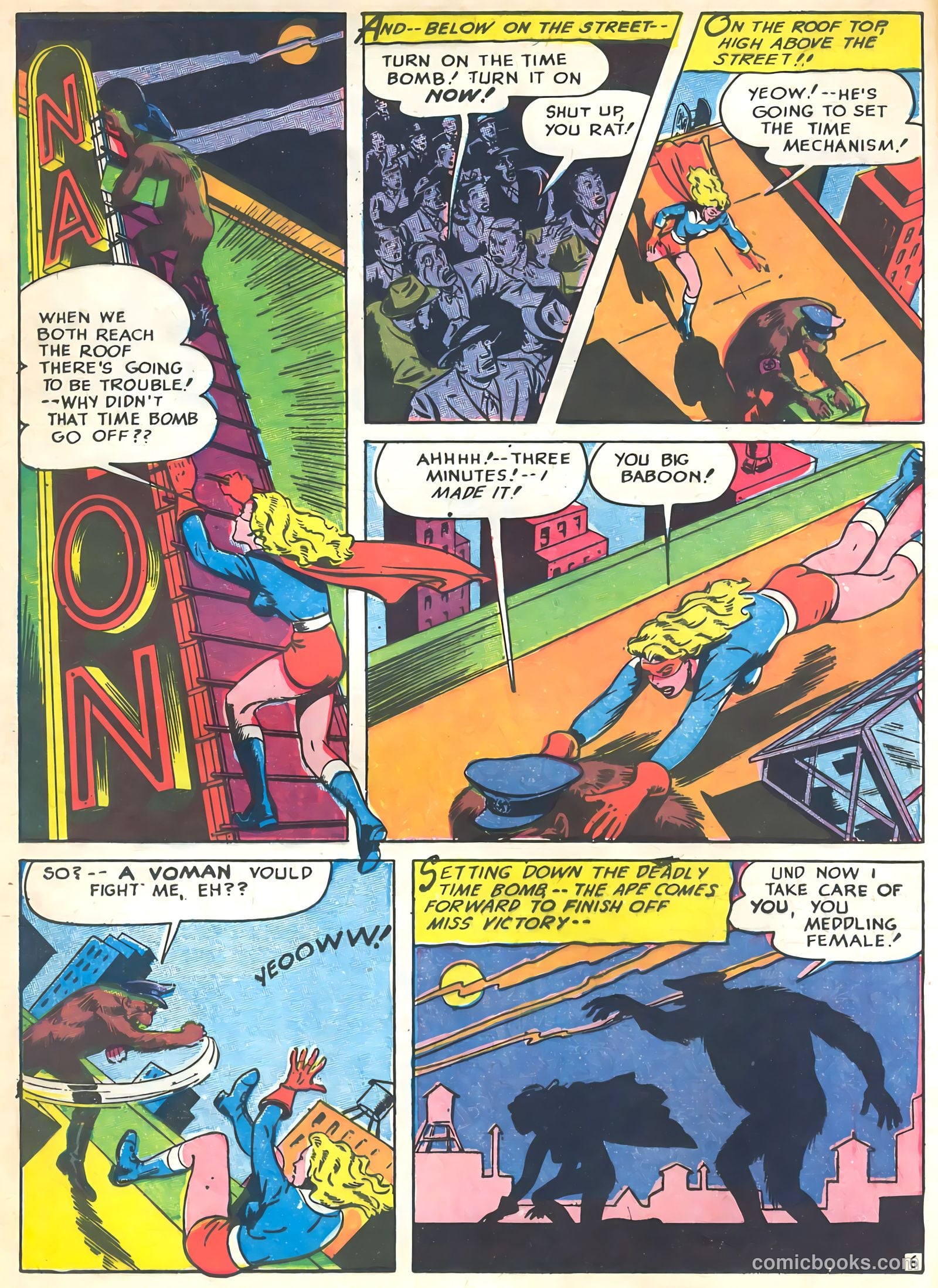 Captain Aero Comics #15 — page 16 of 52