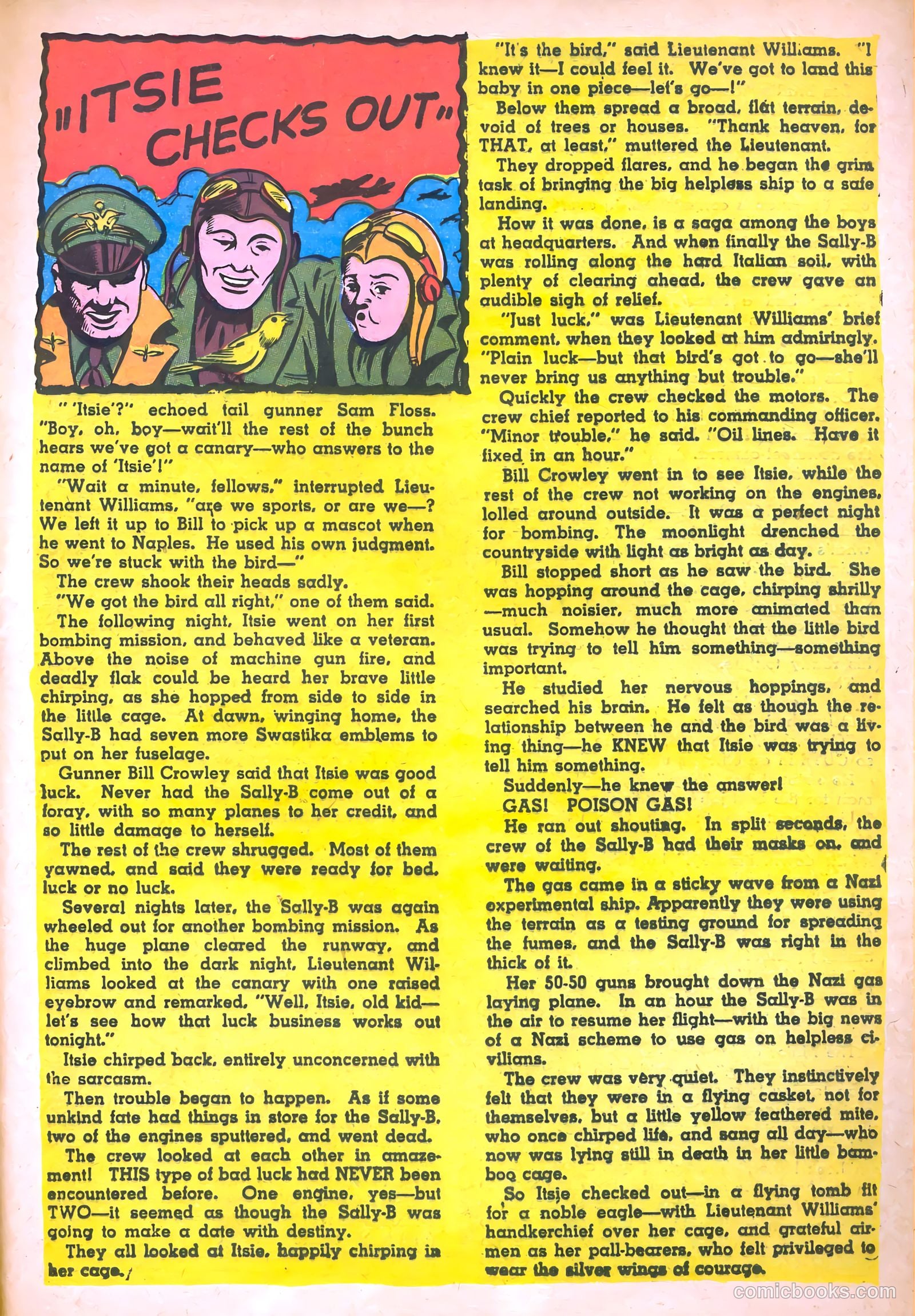 Captain Aero Comics #15 — page 31 of 52