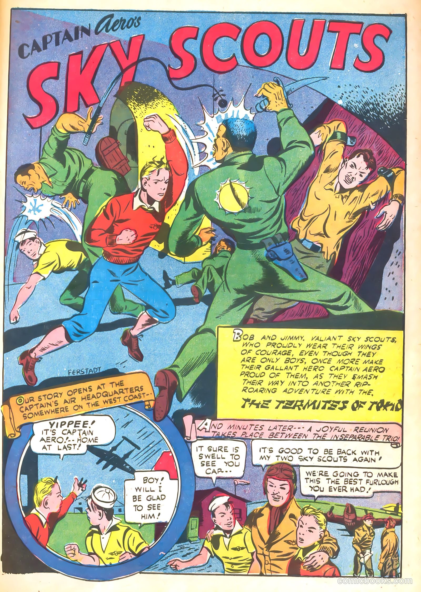 Captain Aero Comics #15 — page 39 of 52