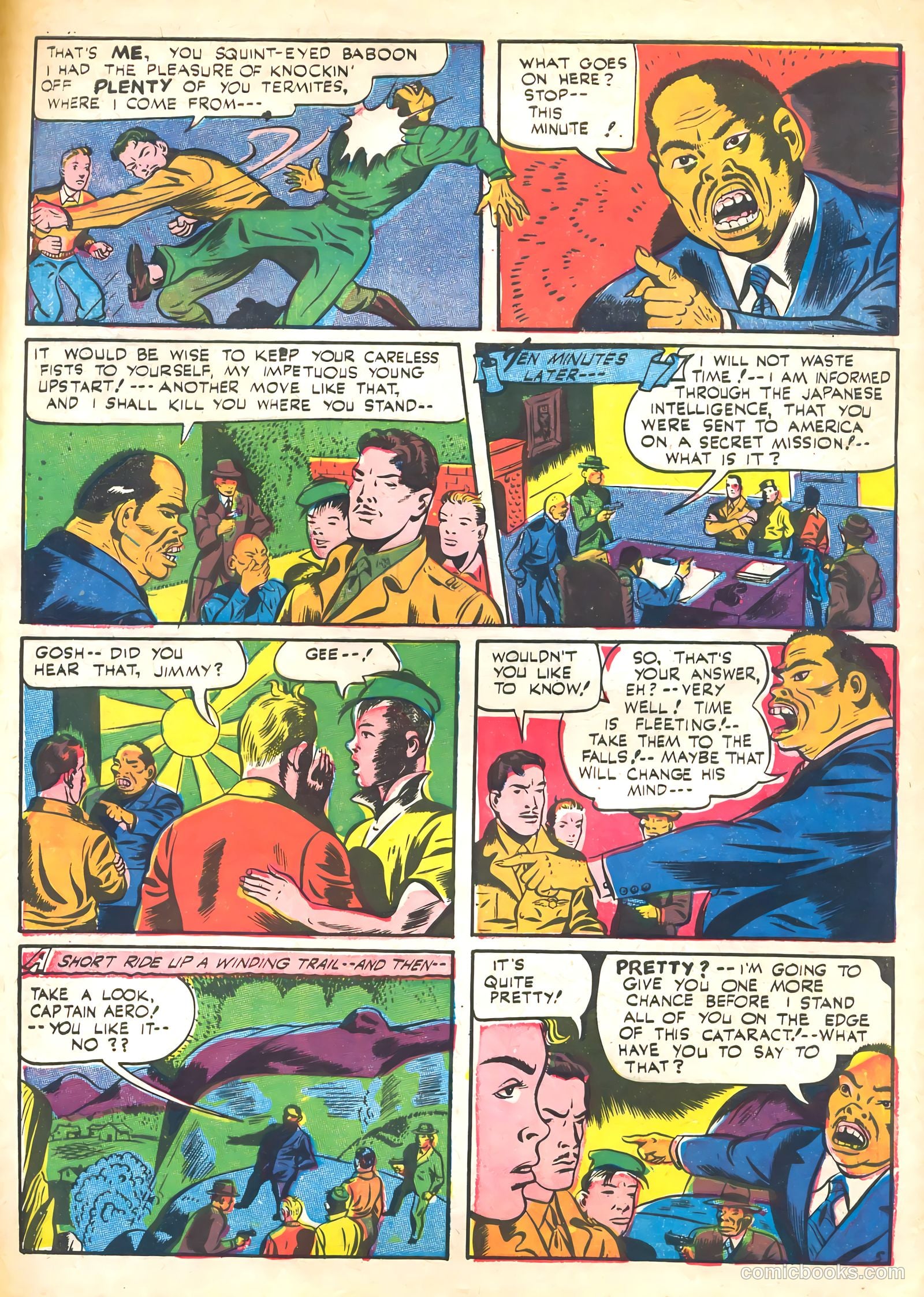 Captain Aero Comics #15 — page 43 of 52