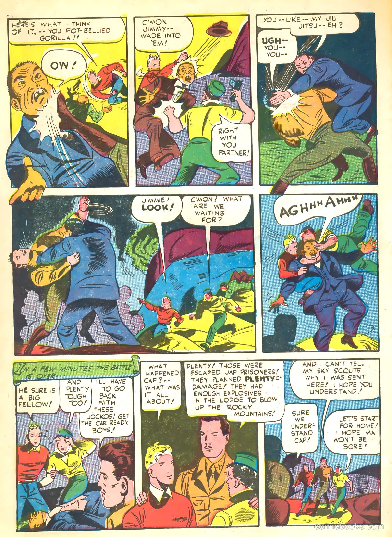 Captain Aero Comics #15 — page 44 of 52