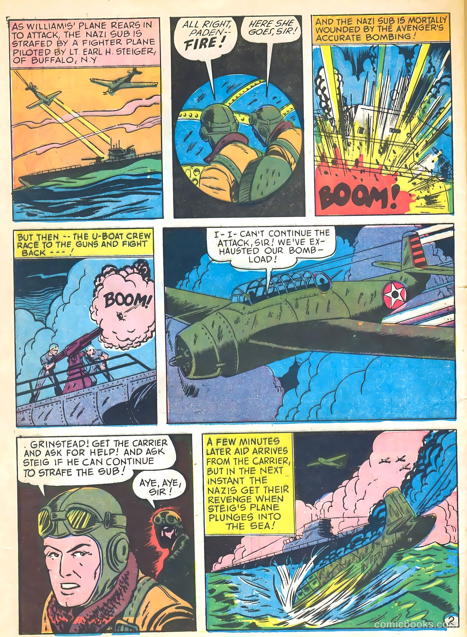Captain Aero Comics #15 — page 46 of 52