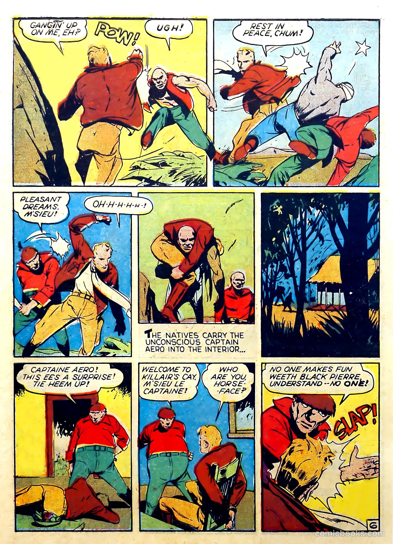 Captain Aero Comics #3 — page 8 of 68