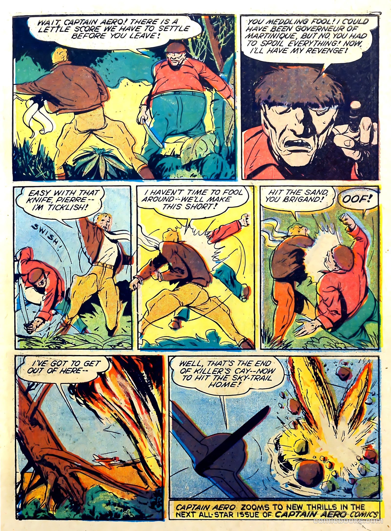 Captain Aero Comics #3 — page 15 of 68