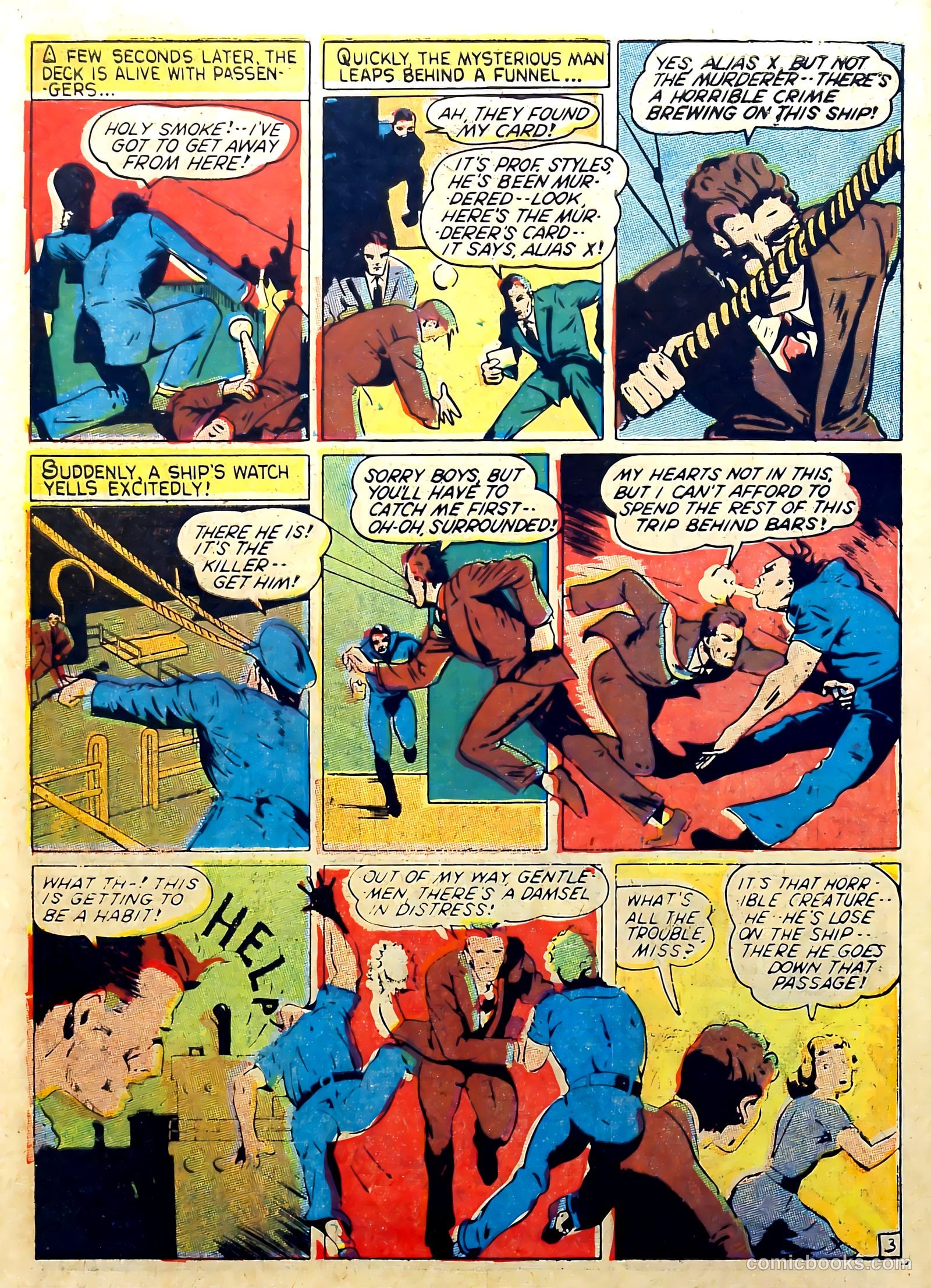 Captain Aero Comics #3 — page 18 of 68