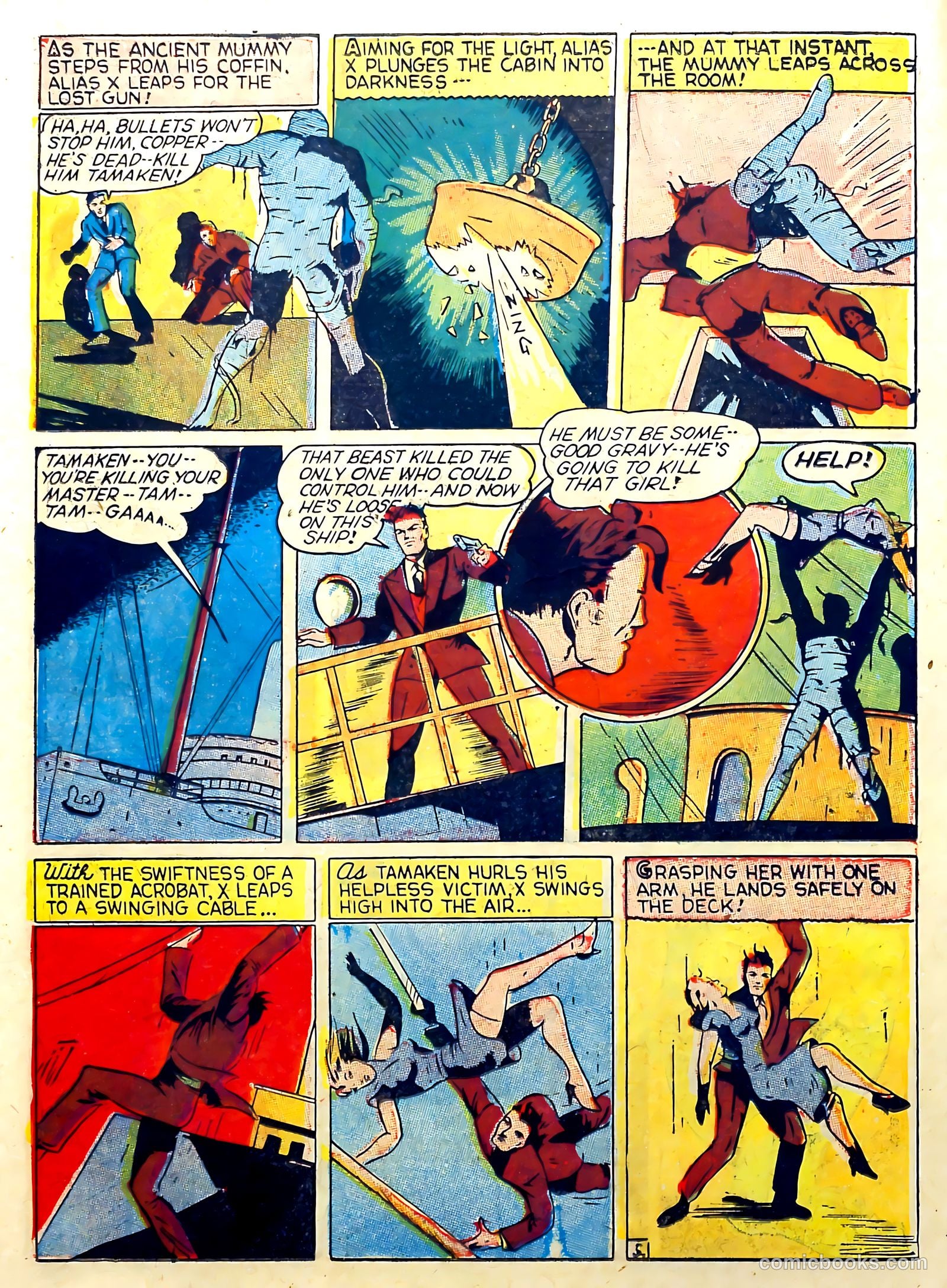 Captain Aero Comics #3 — page 20 of 68