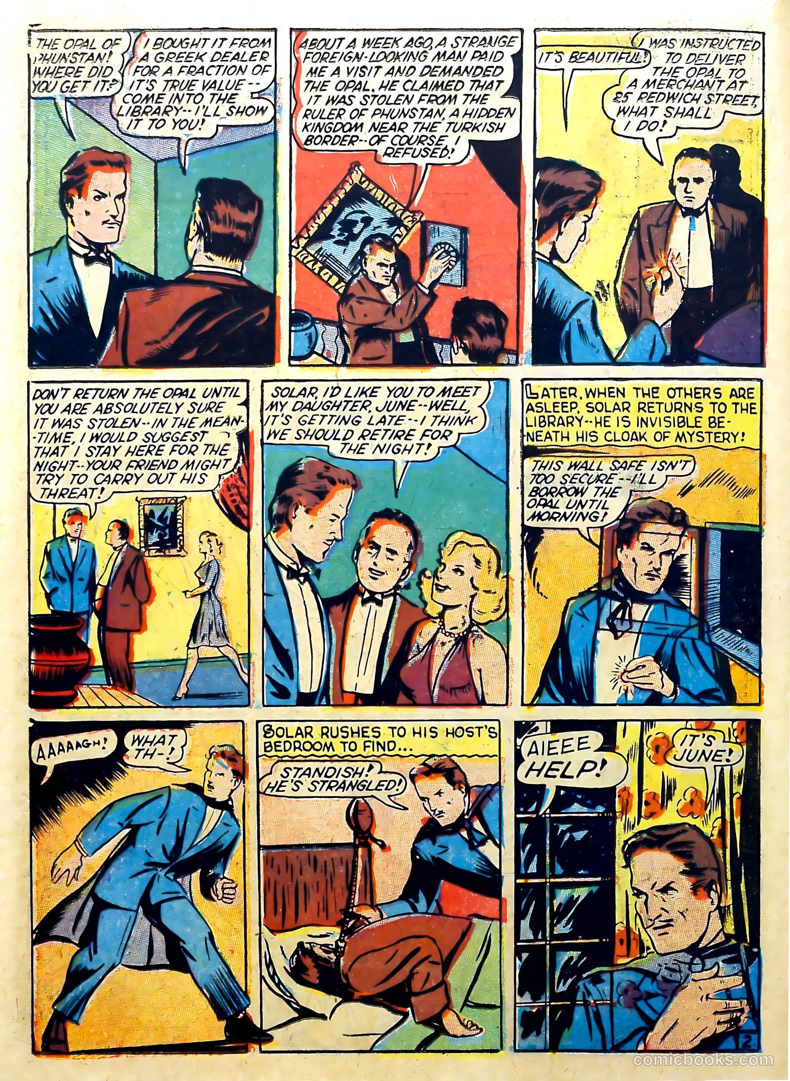 Captain Aero Comics #3 — page 24 of 68