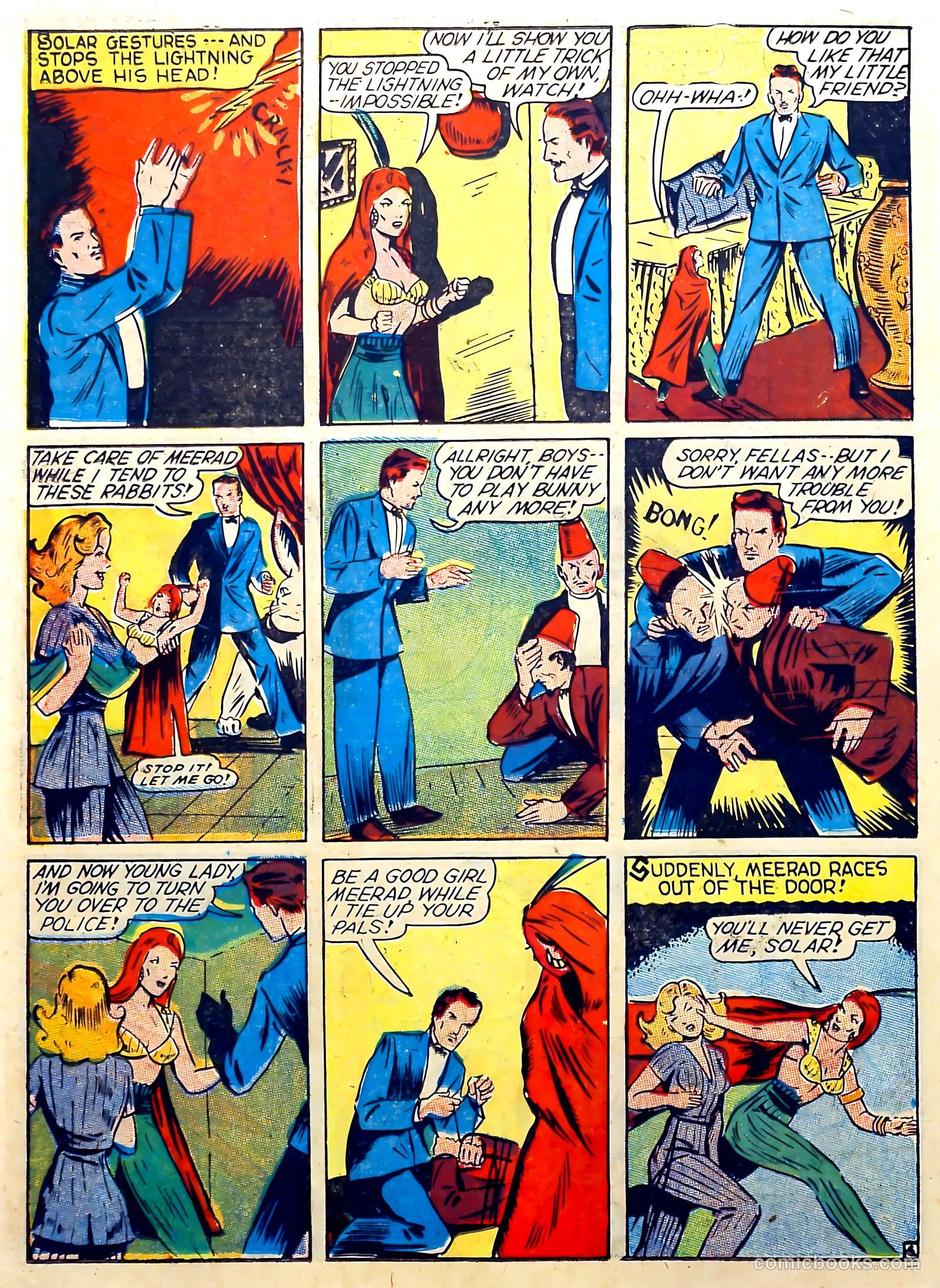 Captain Aero Comics #3 — page 28 of 68
