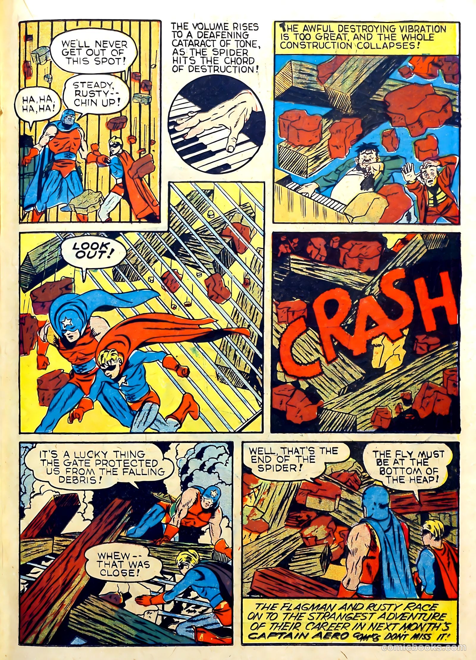 Captain Aero Comics #3 — page 41 of 68