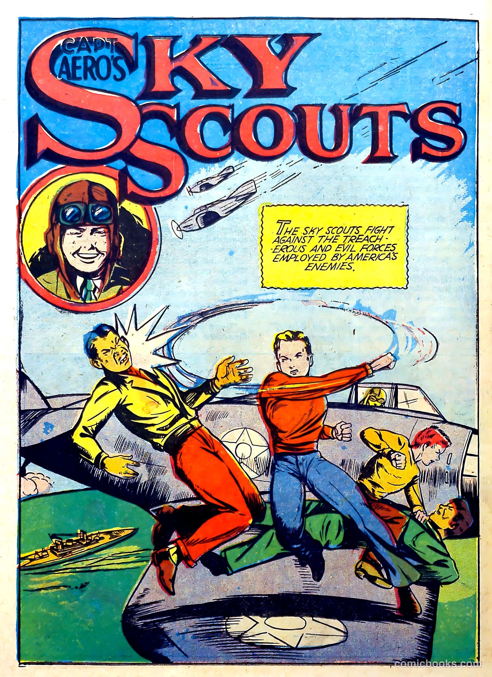 Captain Aero Comics #3 — page 46 of 68