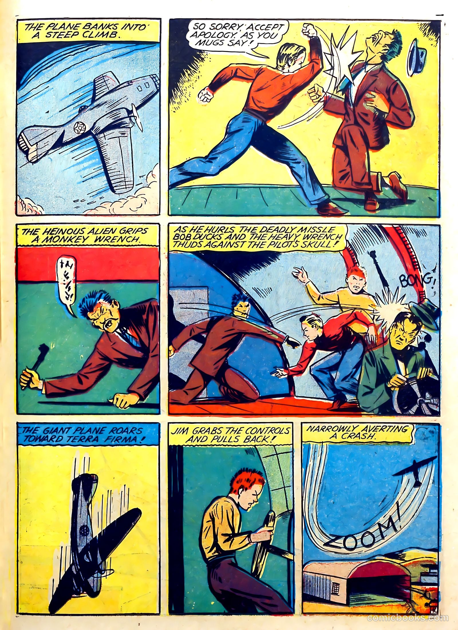 Captain Aero Comics #3 — page 49 of 68