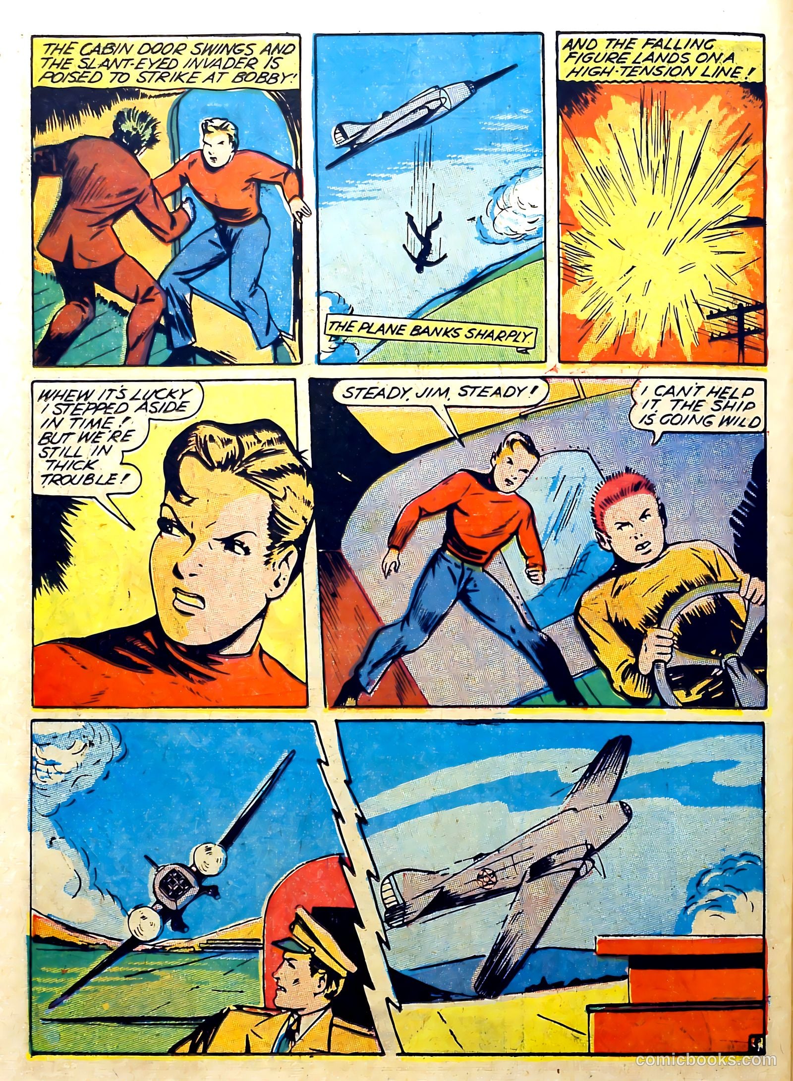 Captain Aero Comics #3 — page 50 of 68