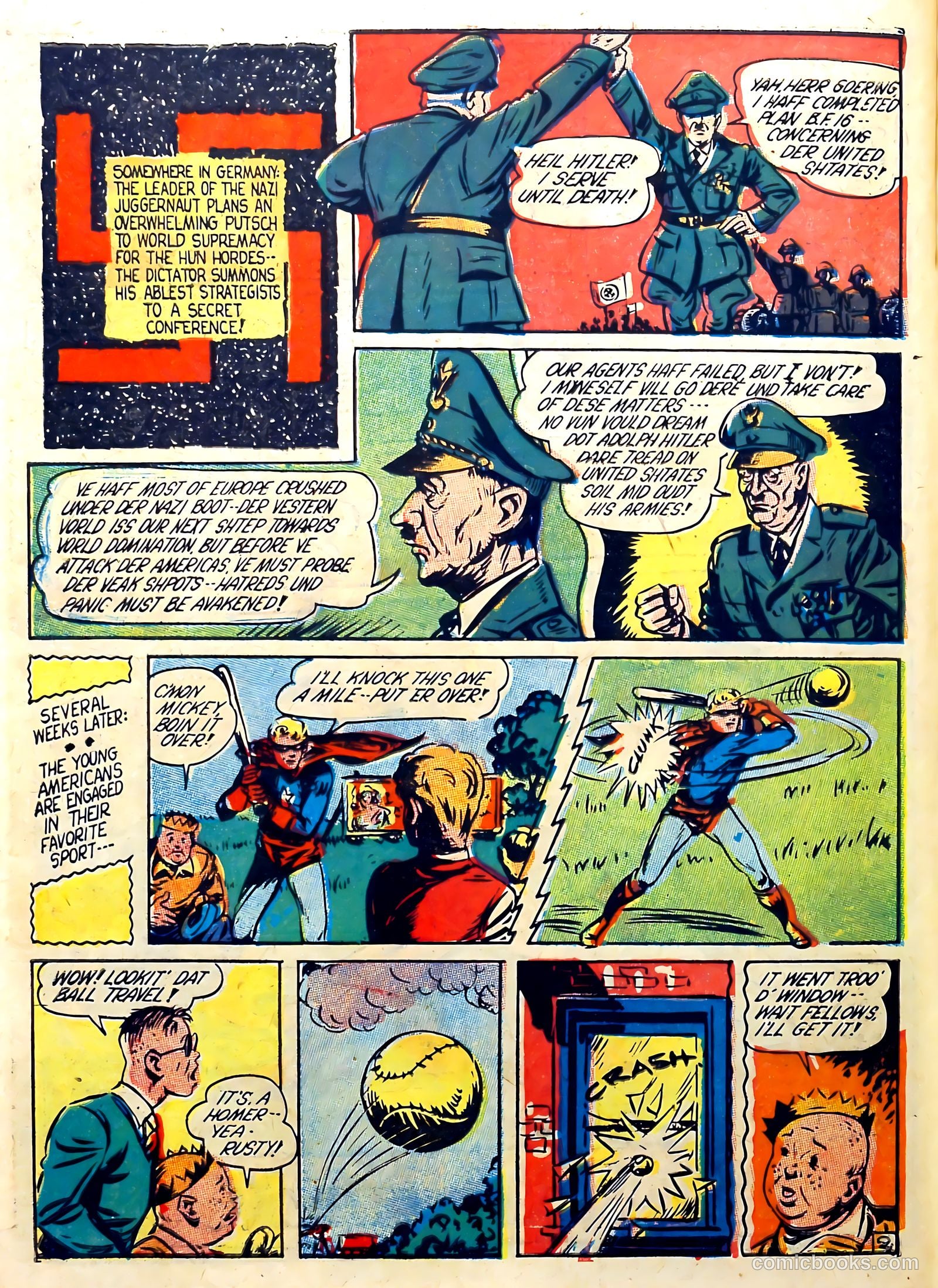 Captain Aero Comics #3 — page 54 of 68
