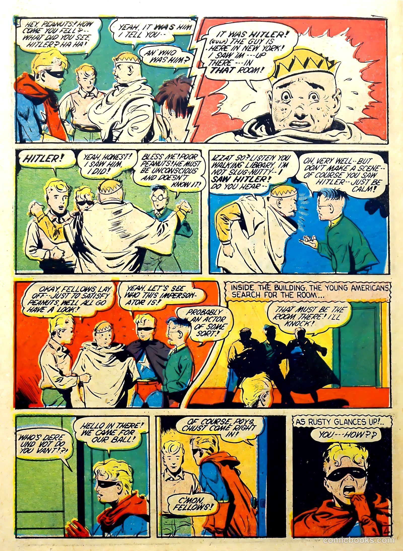 Captain Aero Comics #3 — page 56 of 68