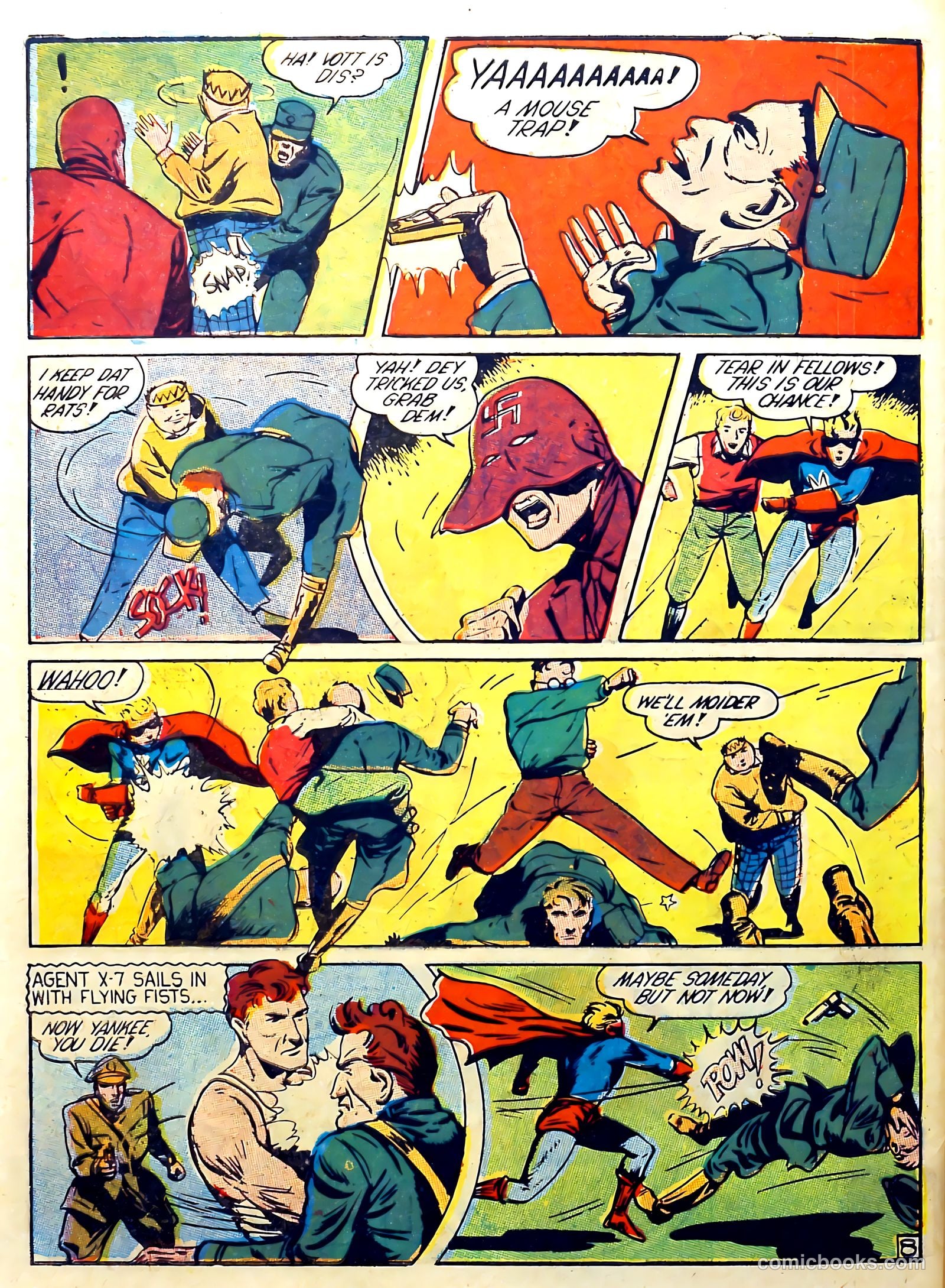Captain Aero Comics #3 — page 60 of 68