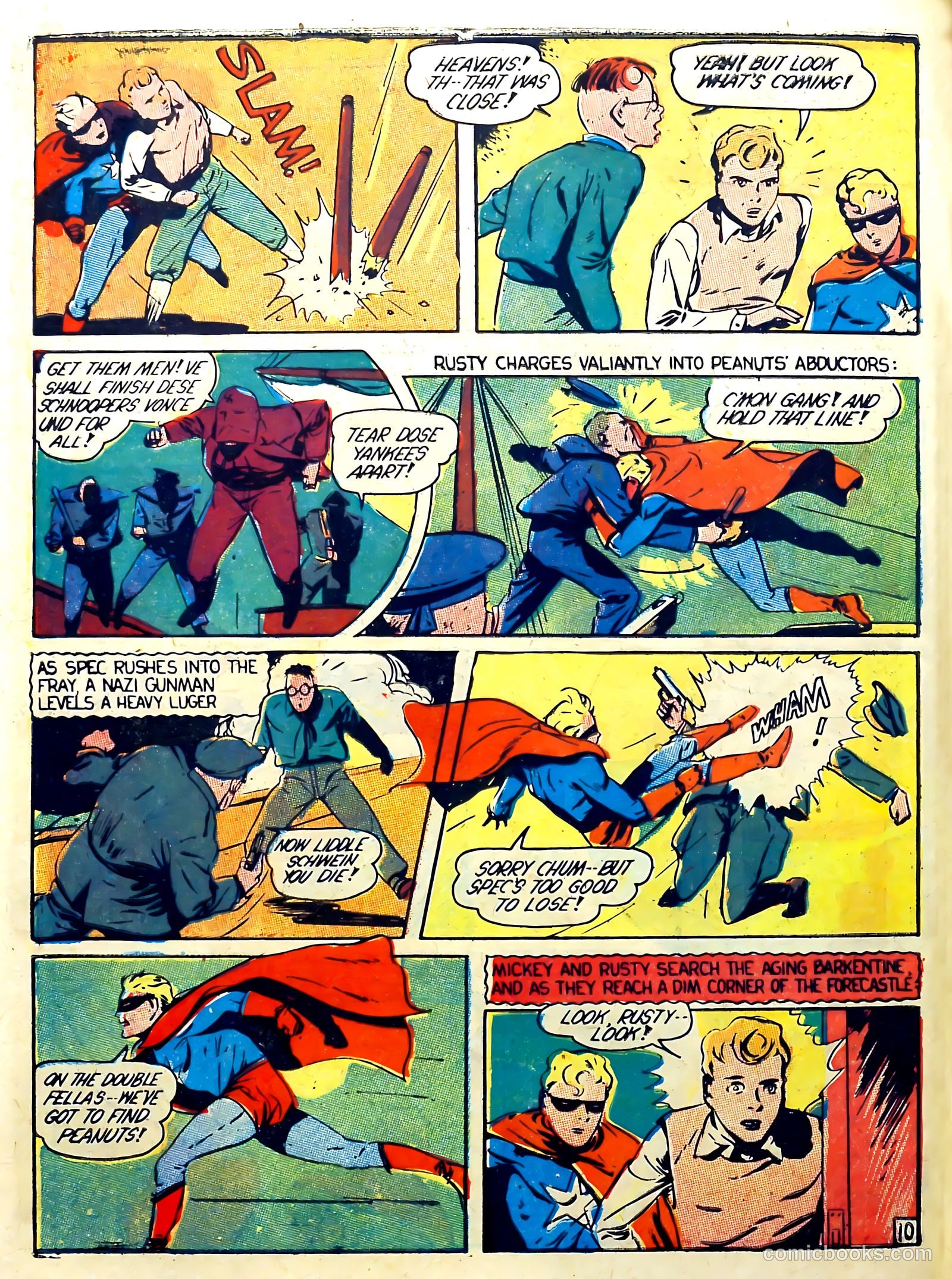 Captain Aero Comics #3 — page 62 of 68