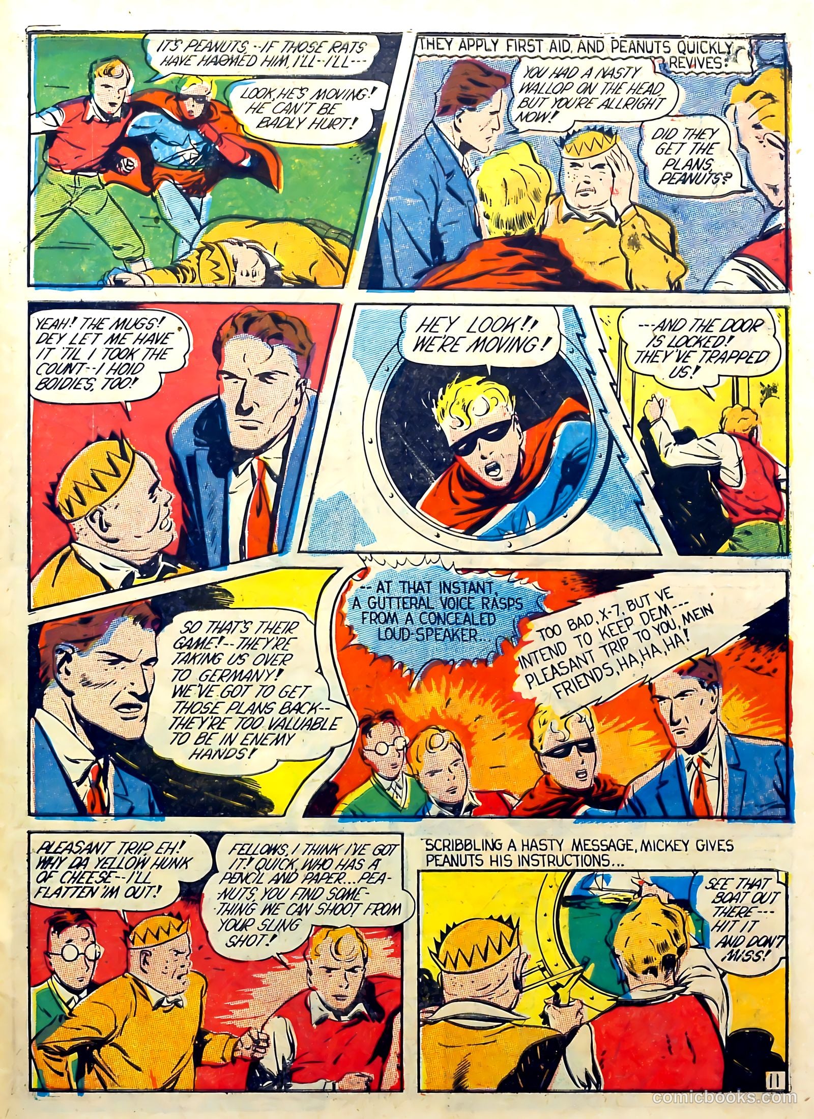 Captain Aero Comics #3 — page 63 of 68