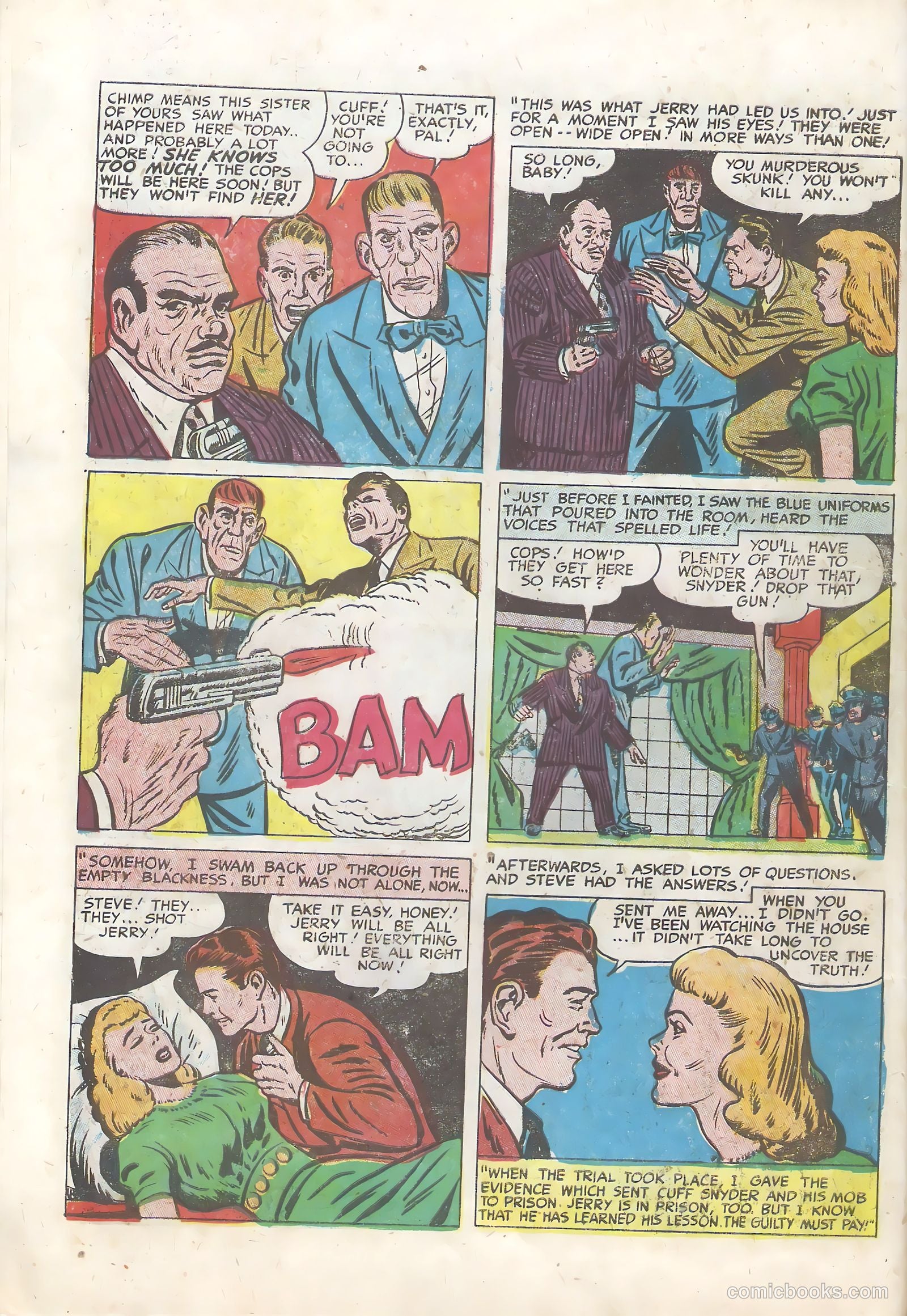 Justice Traps the Guilty #17 — page 12 of 52