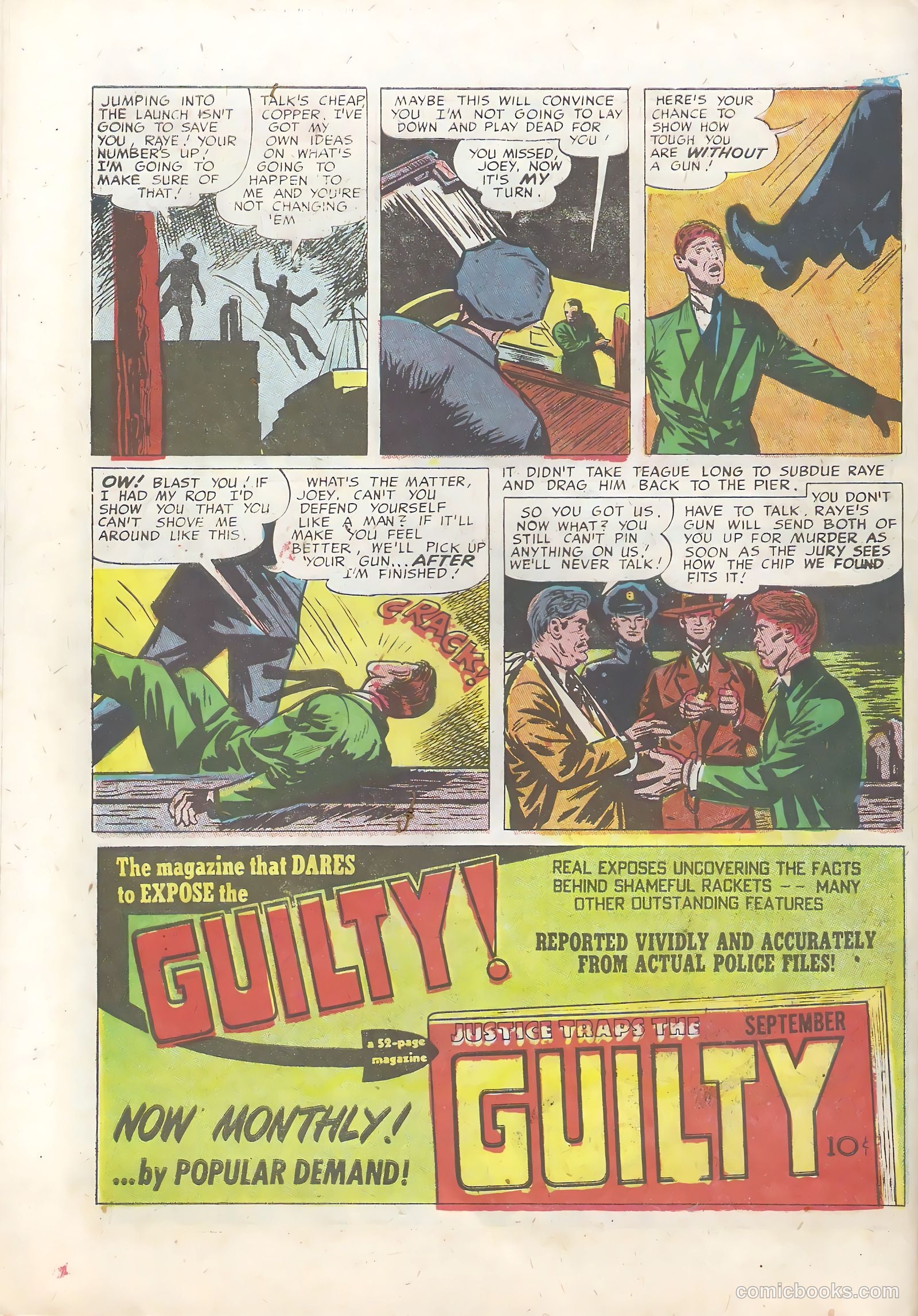 Justice Traps the Guilty #17 — page 40 of 52