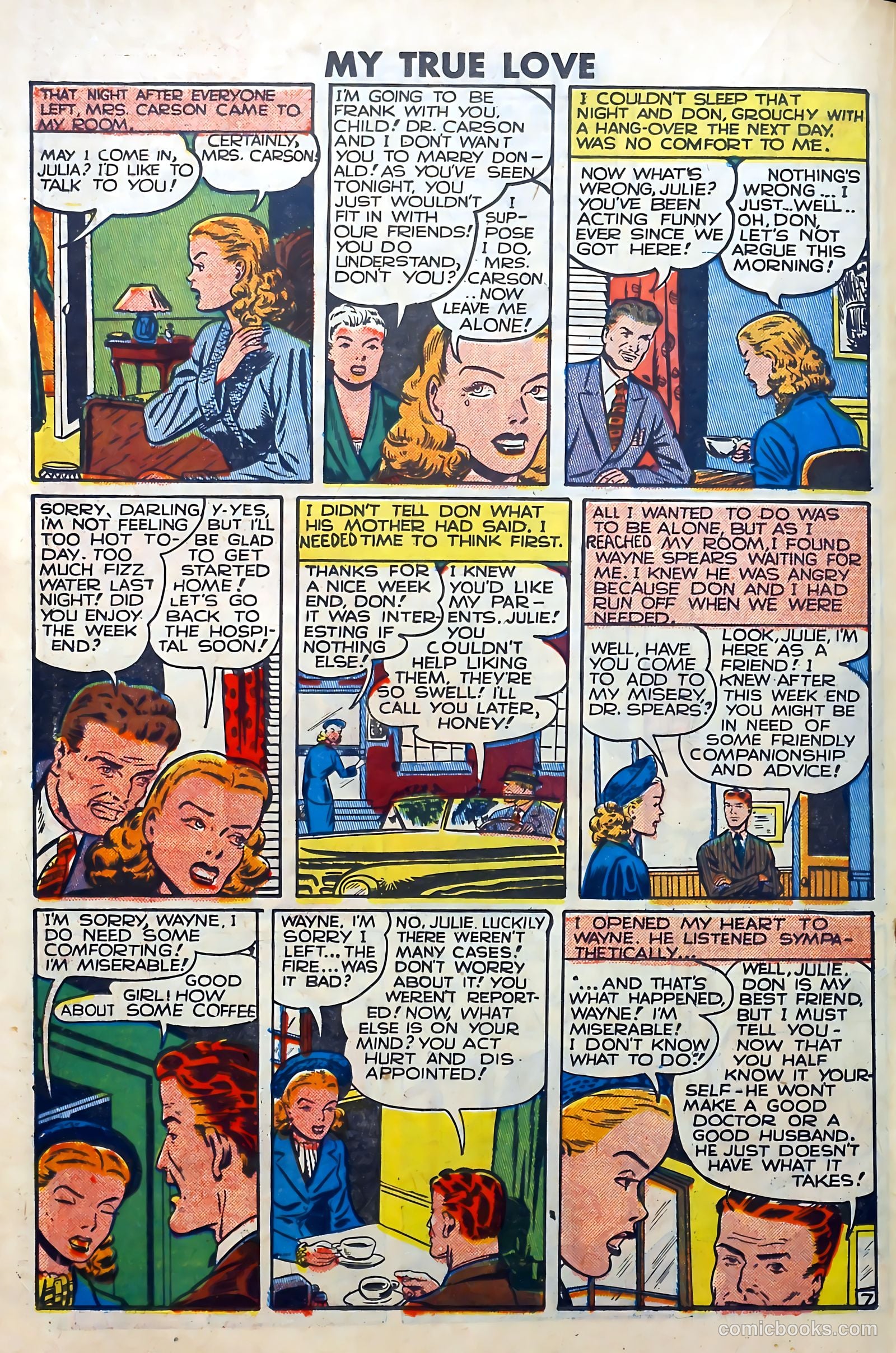 My True Love #66 — page 18 of 36