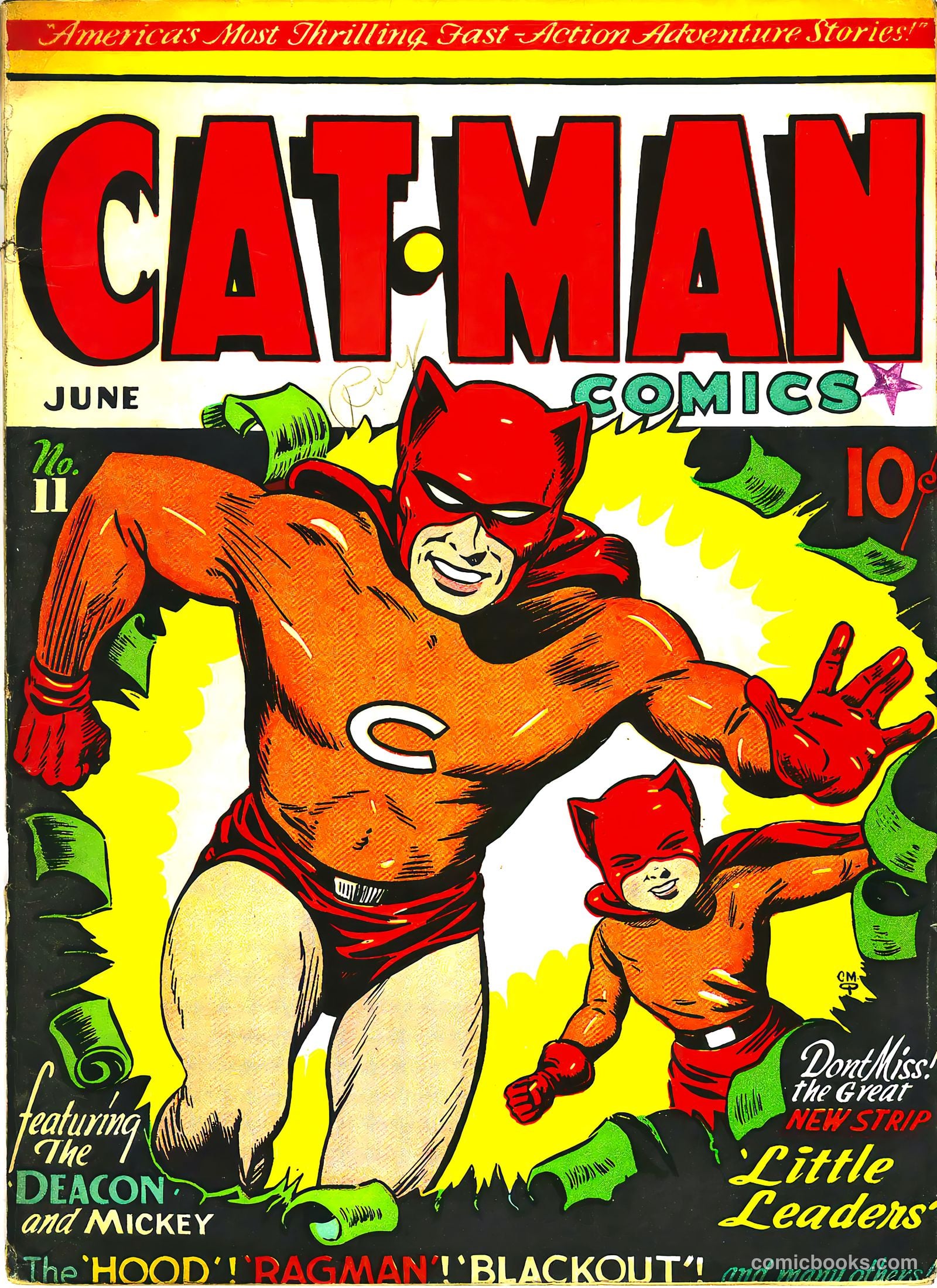 Cat-Man Comics #11 — page 1 of 68