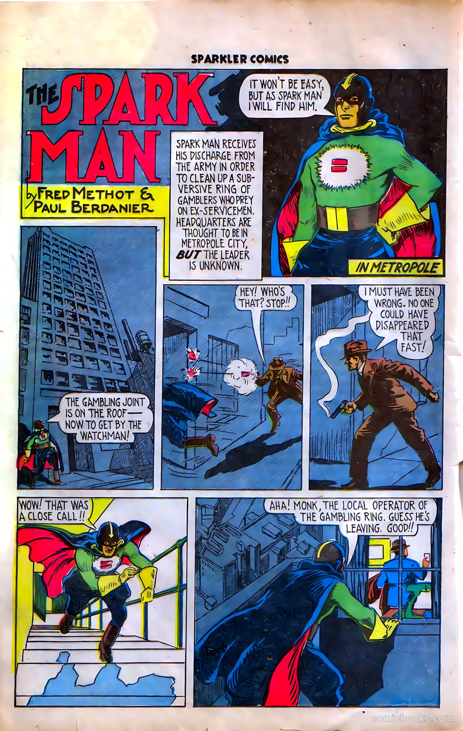 Sparkler Comics #47 — page 1 of 17