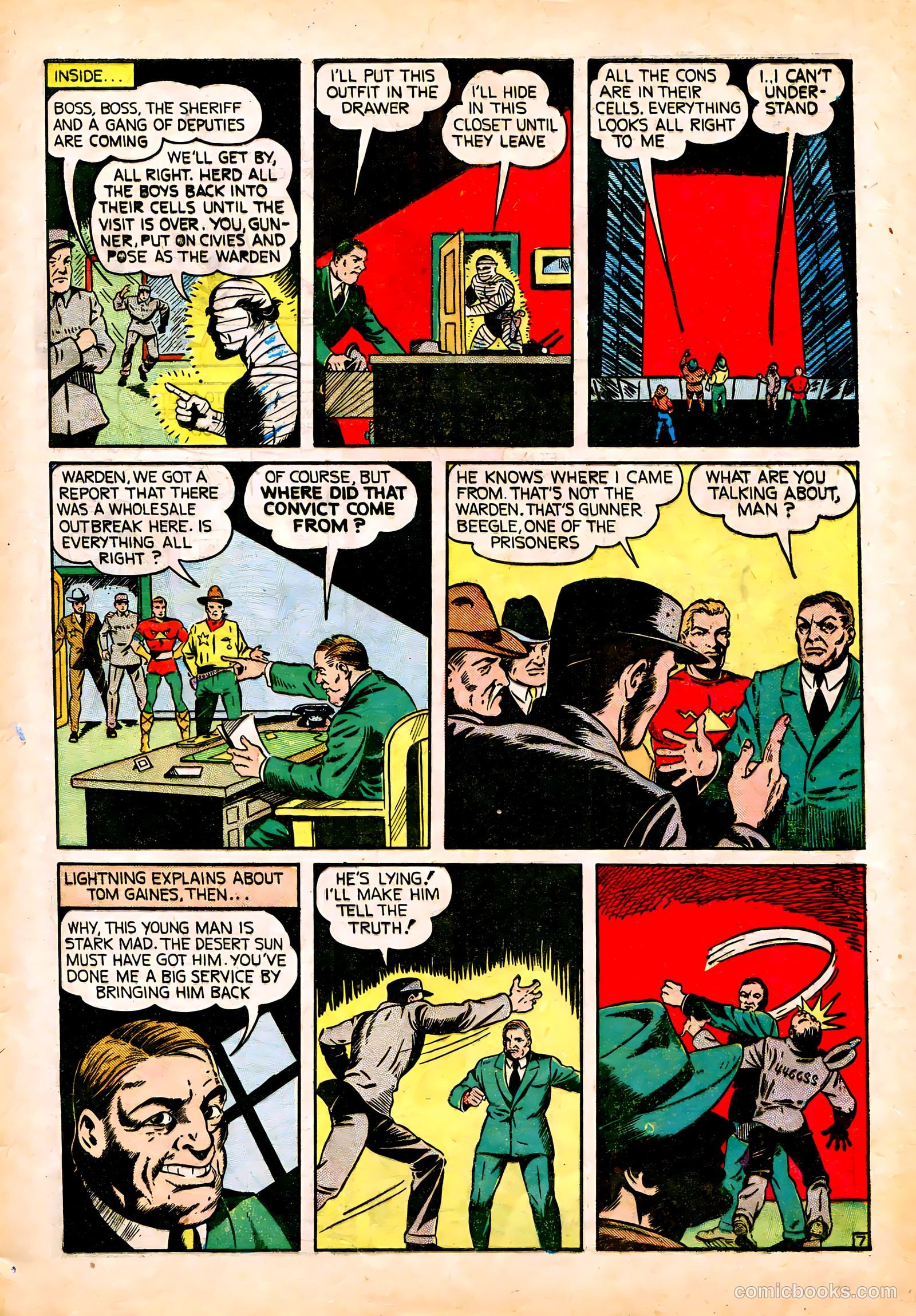 Lightning Comics v1 #6 — page 7 of 68