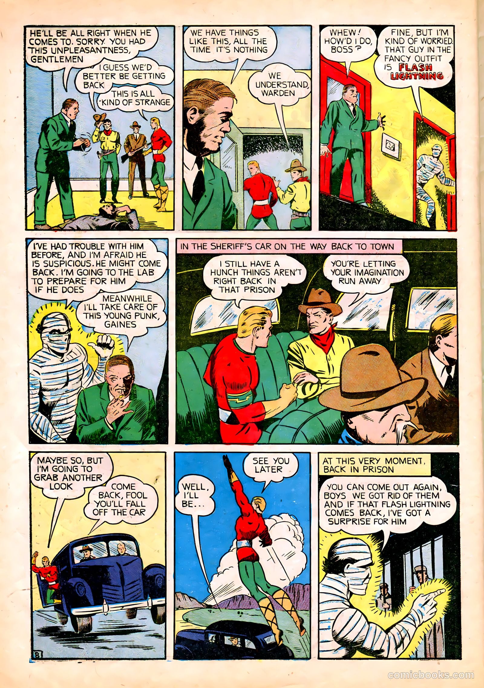 Lightning Comics v1 #6 — page 8 of 68