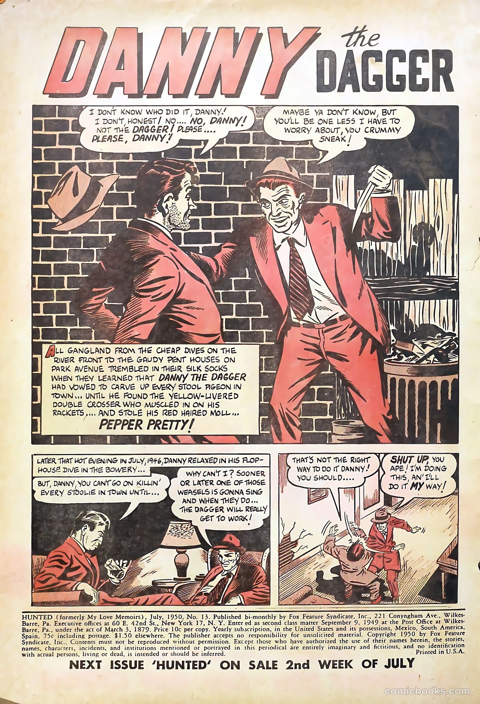 Hunted #1 — page 2 of 36