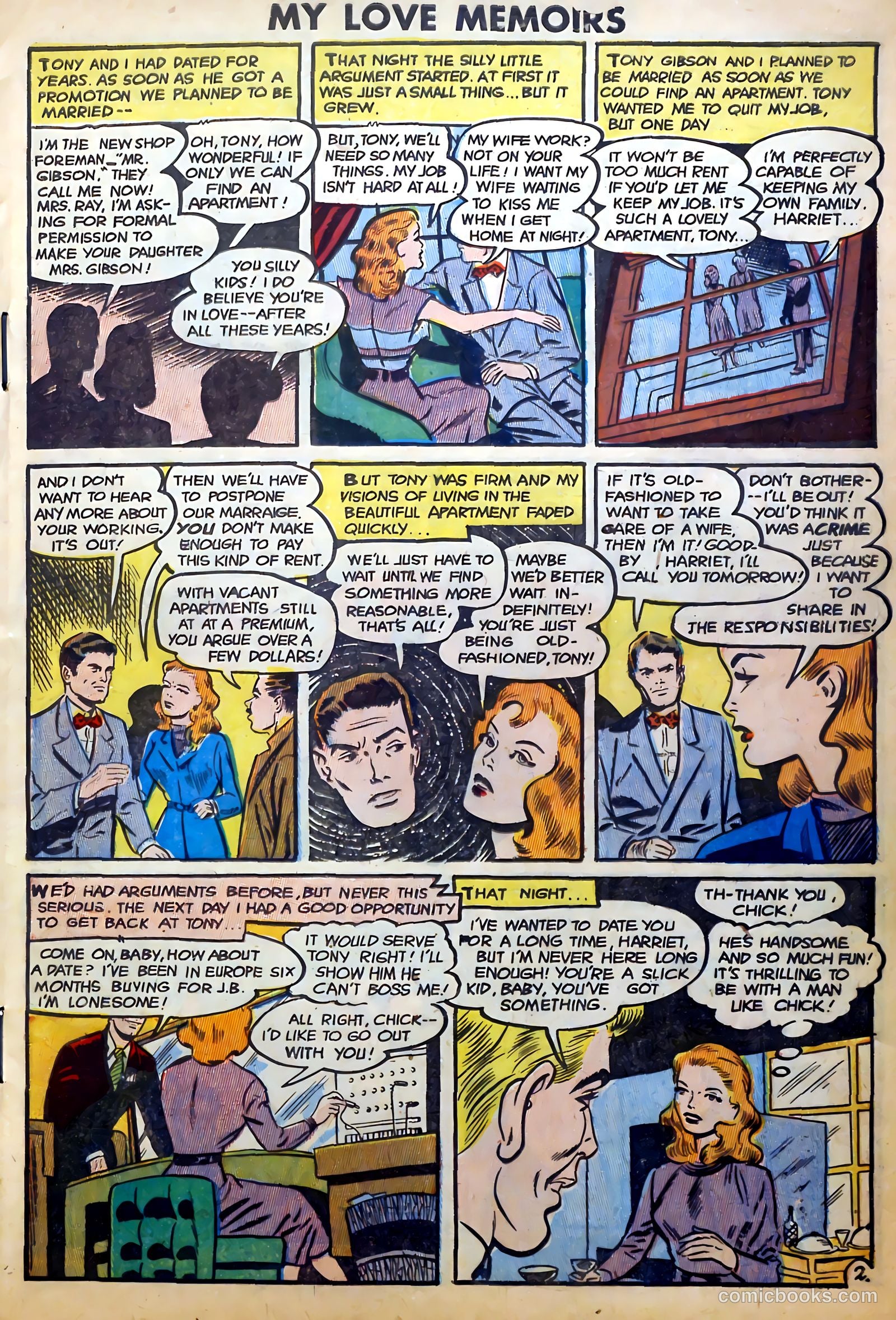 Romantic Thrills #1 — page 3 of 132