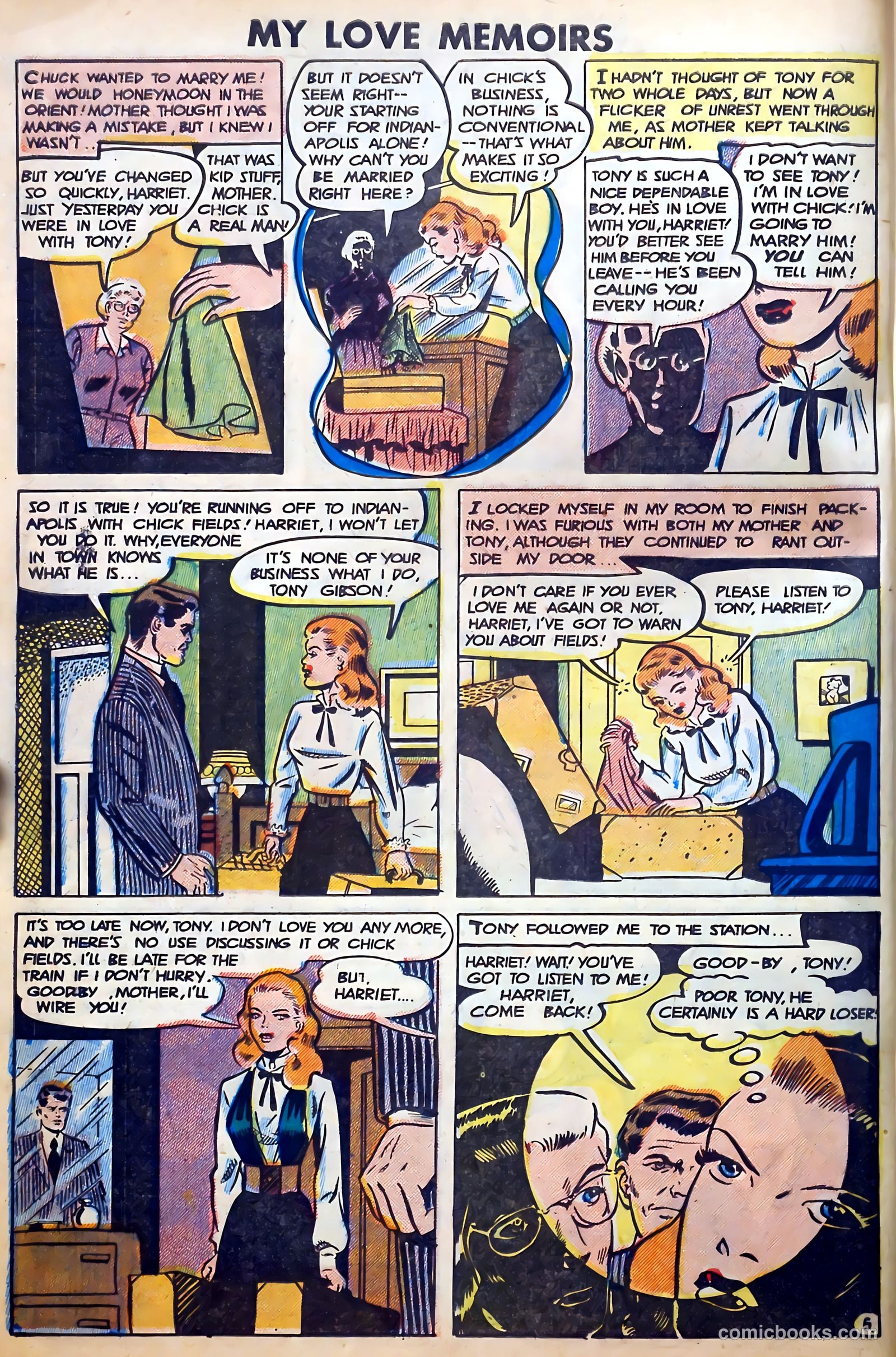 Romantic Thrills #1 — page 6 of 132