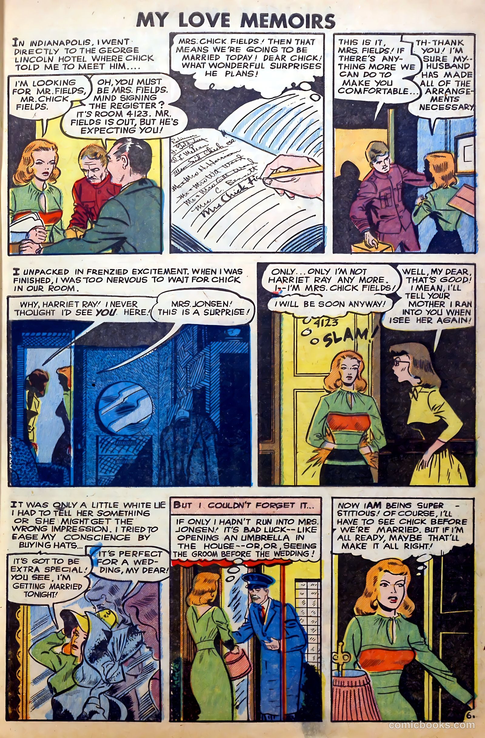 Romantic Thrills #1 — page 7 of 132