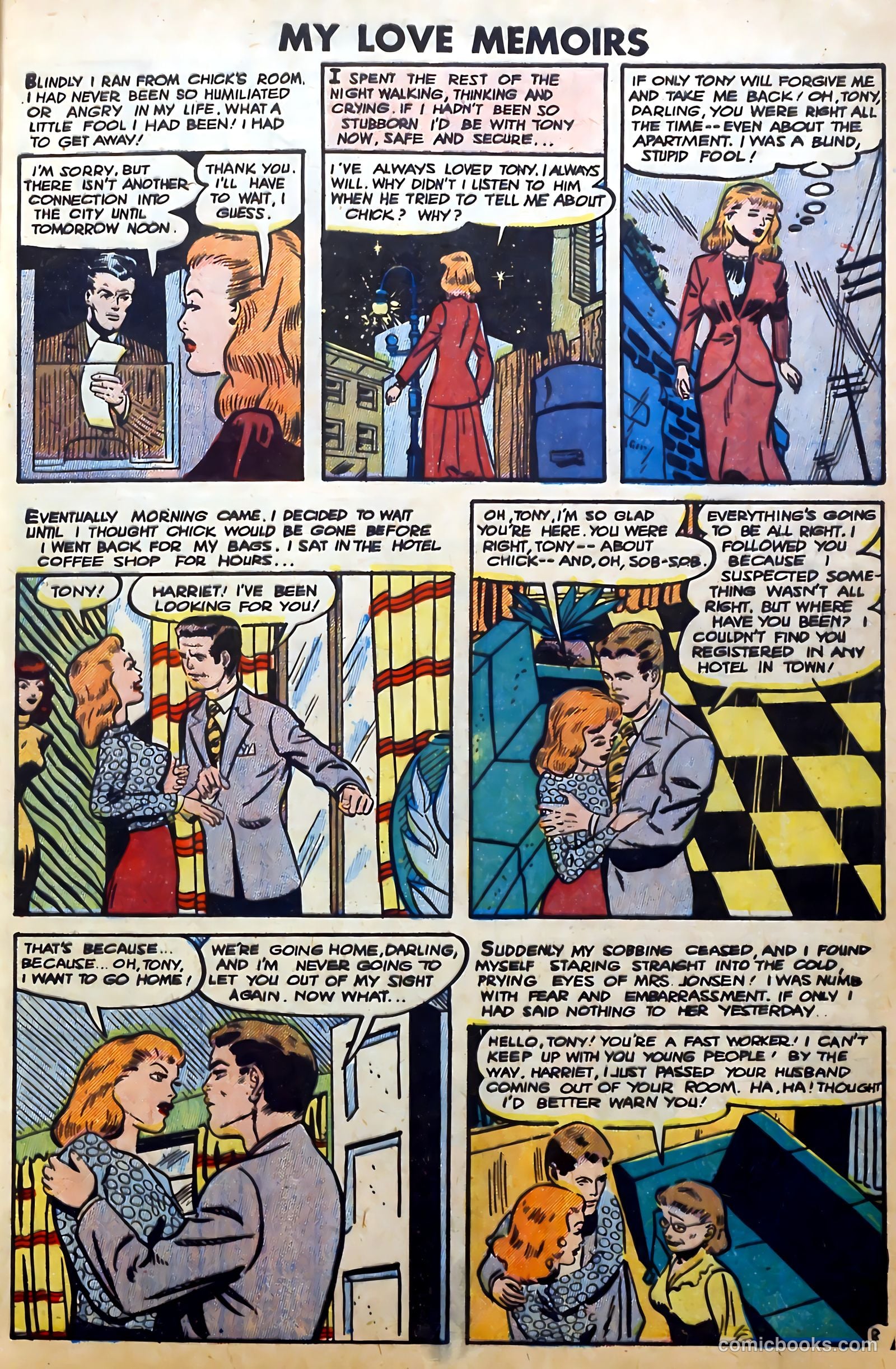 Romantic Thrills #1 — page 9 of 132