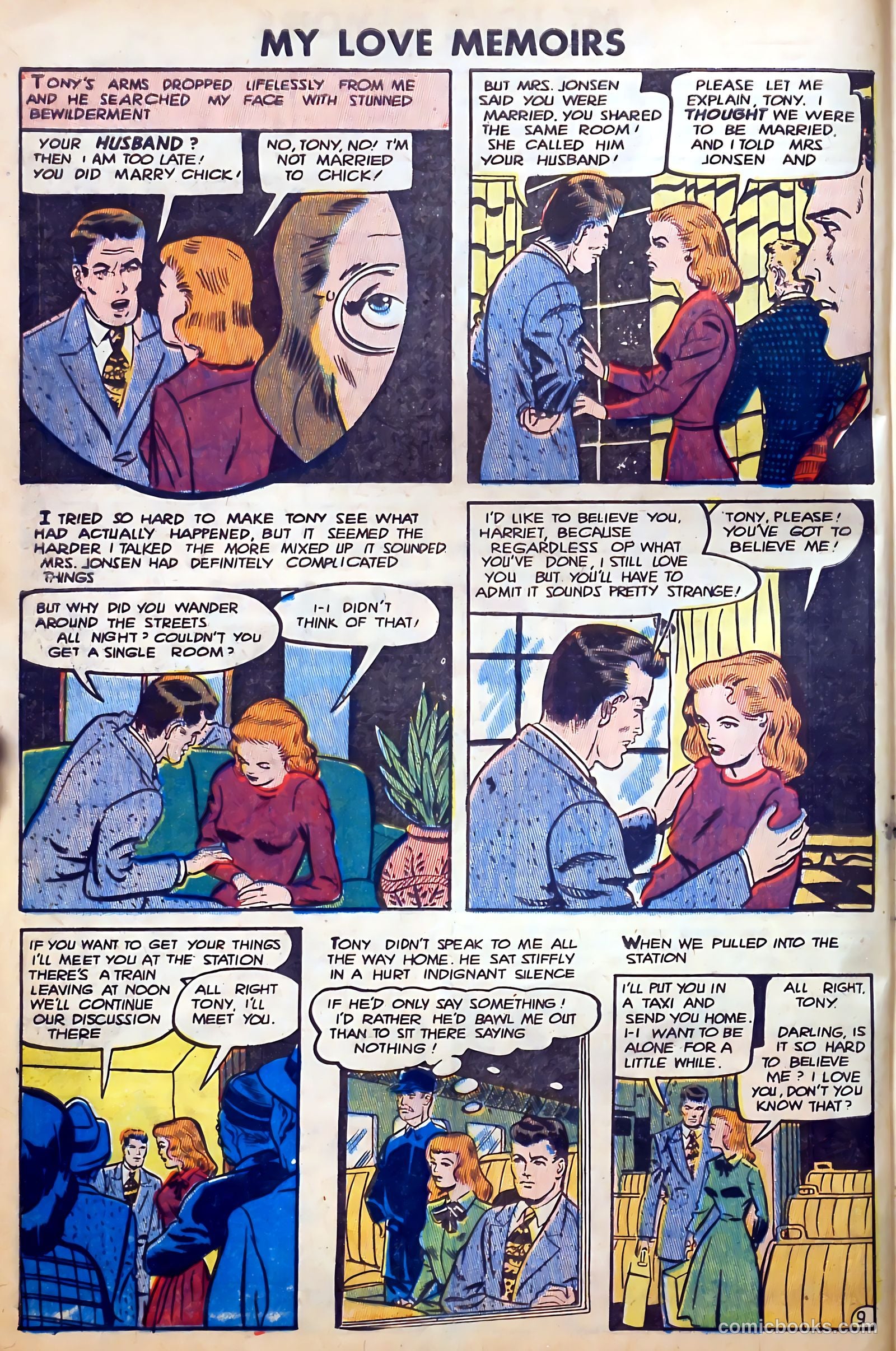 Romantic Thrills #1 — page 10 of 132