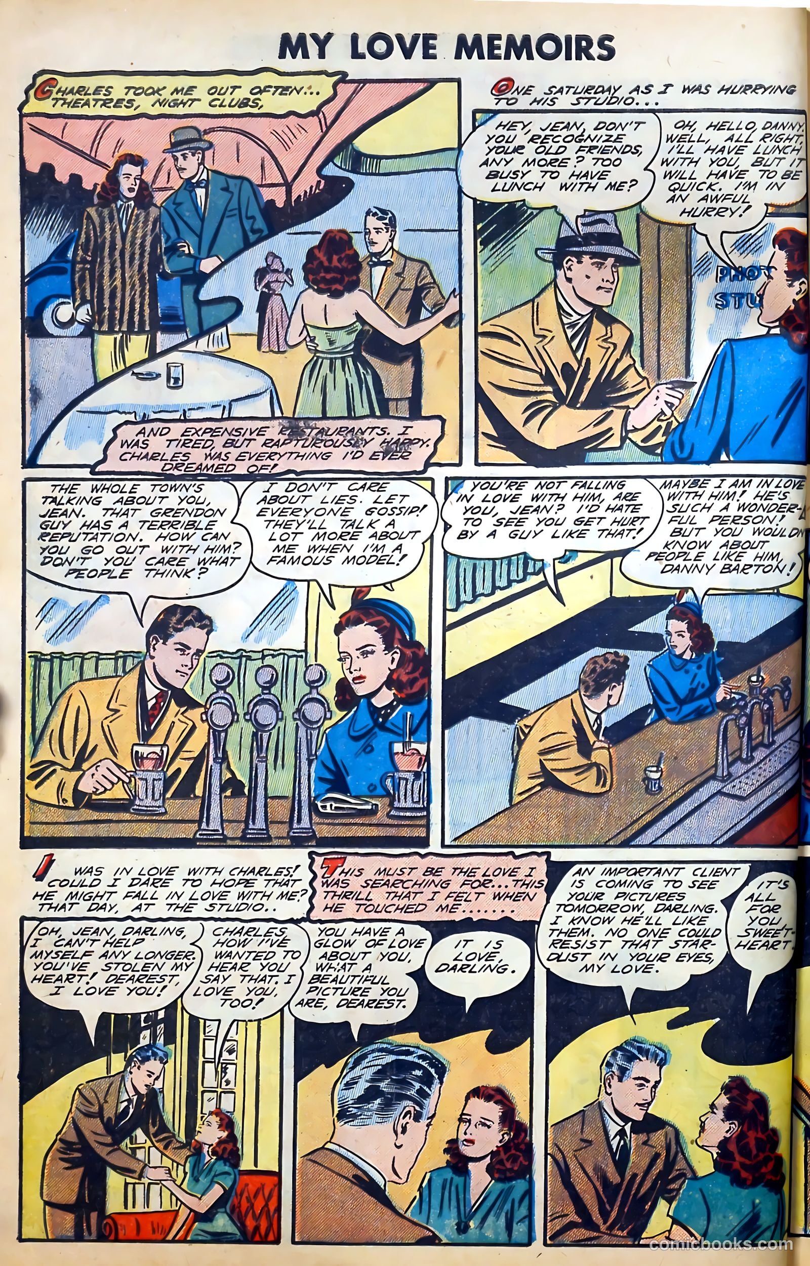 Romantic Thrills #1 — page 30 of 132