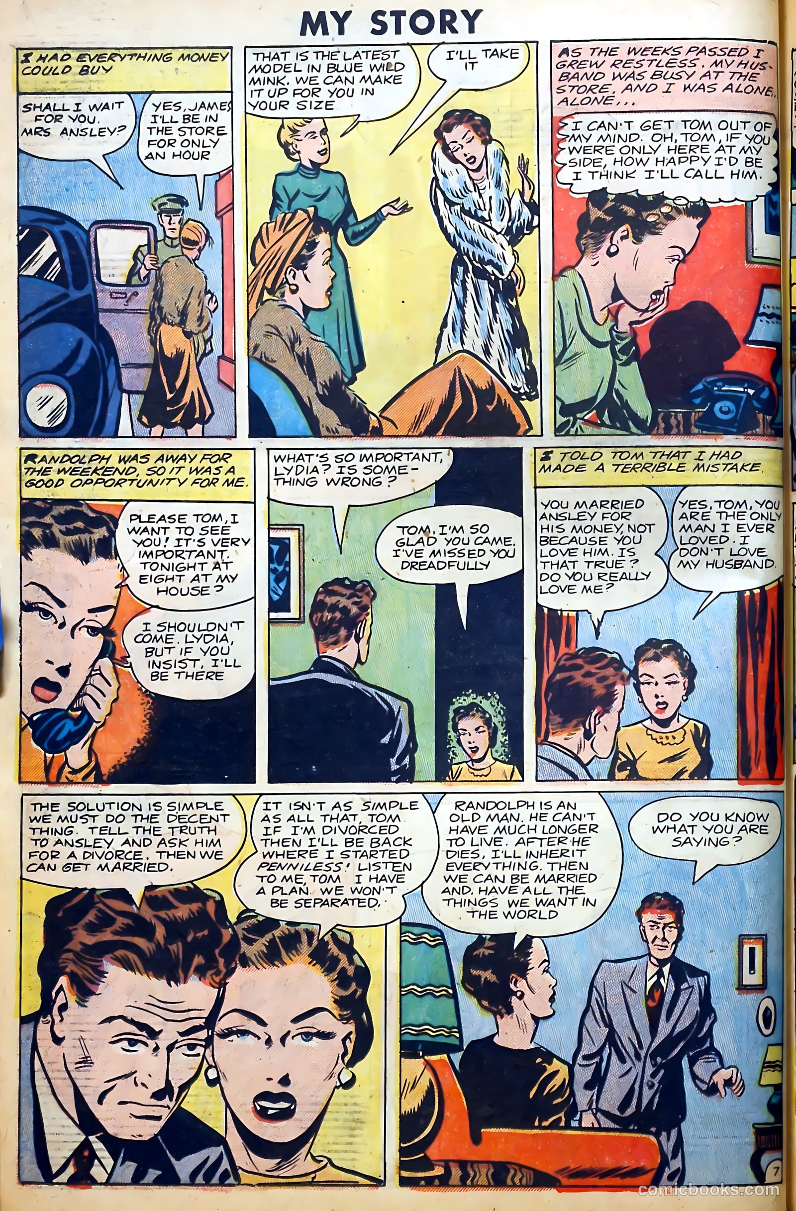 Romantic Thrills #1 — page 50 of 132
