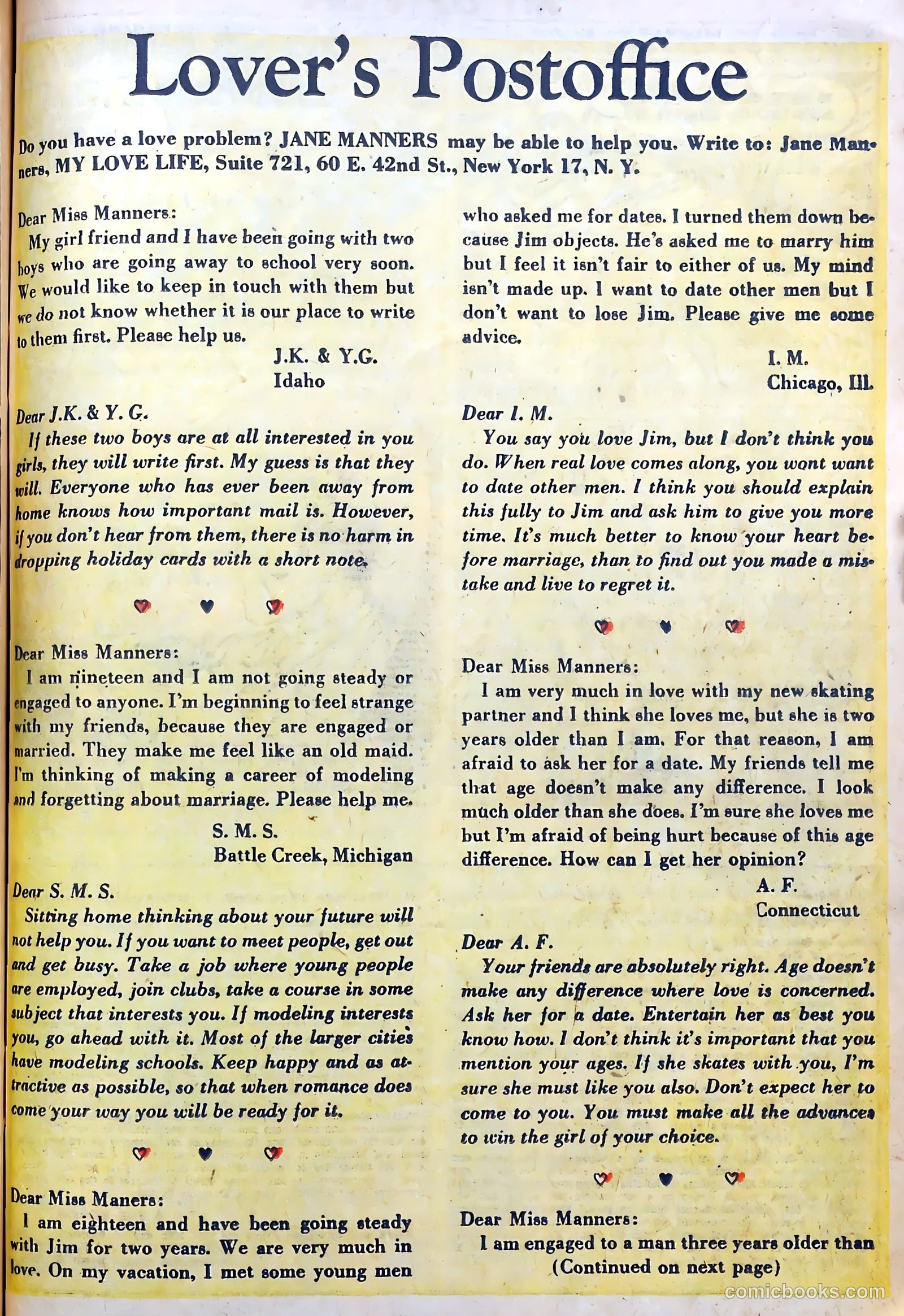 Romantic Thrills #1 — page 85 of 132