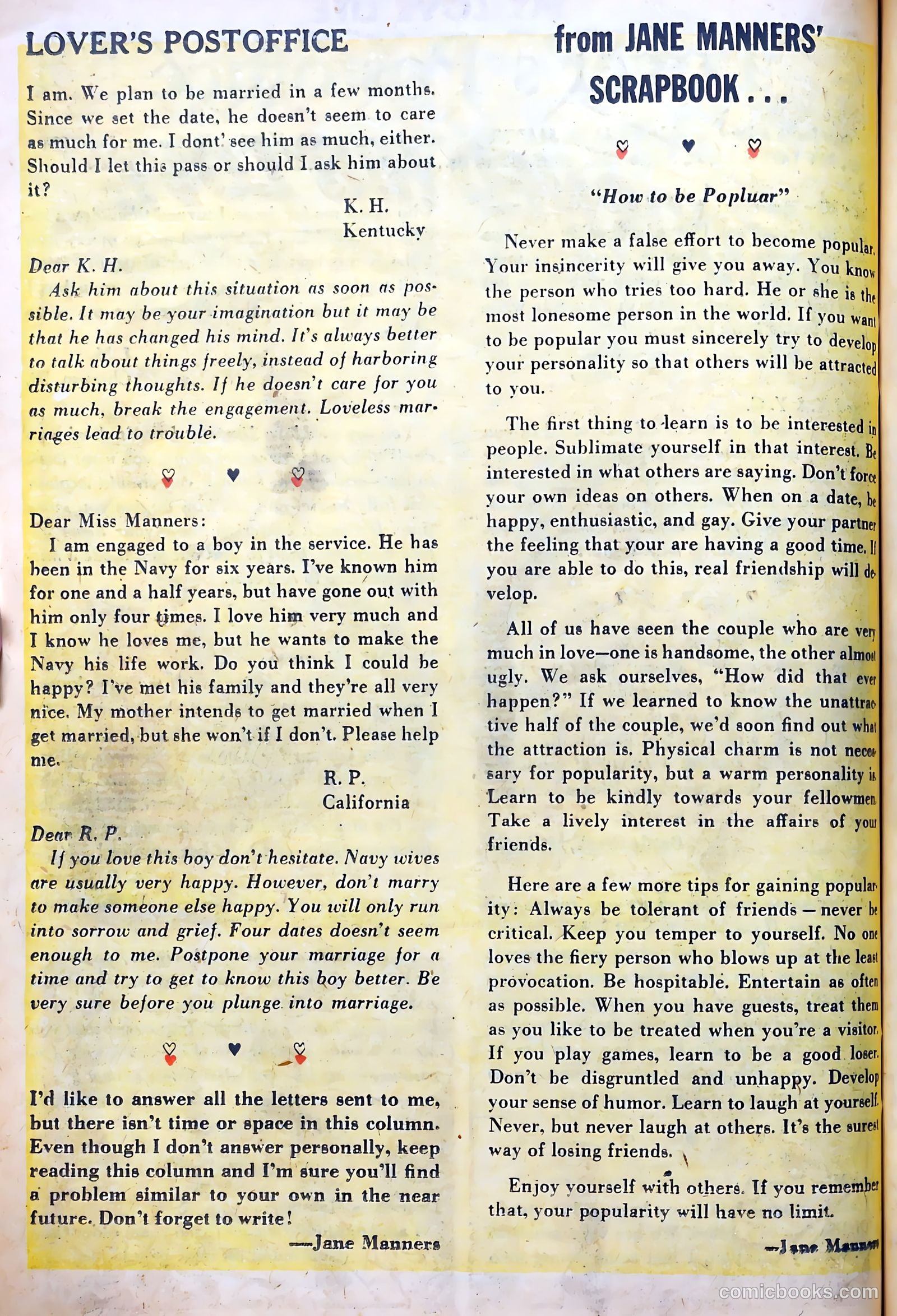 Romantic Thrills #1 — page 86 of 132