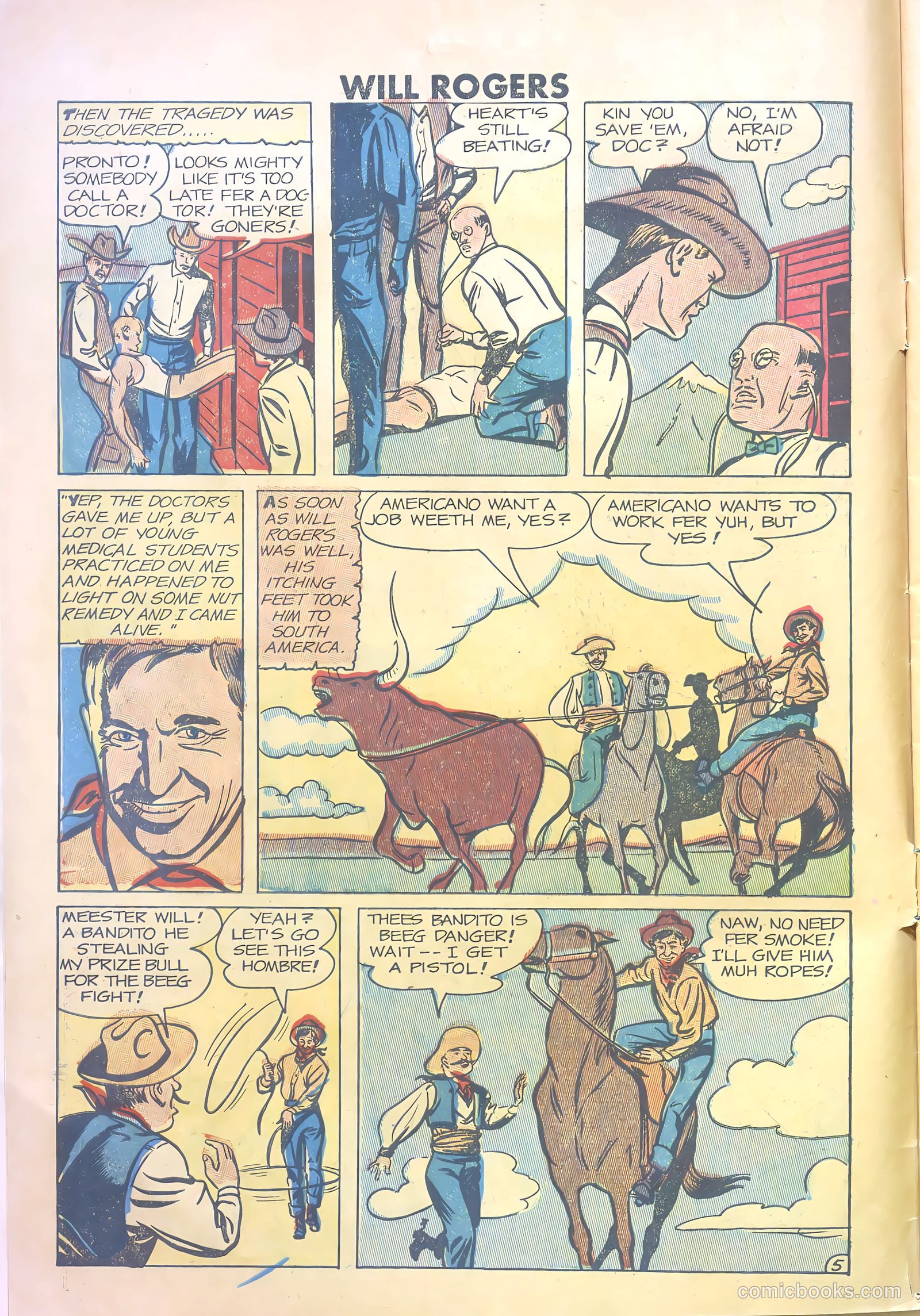 Will Rogers #1 — page 6 of 36