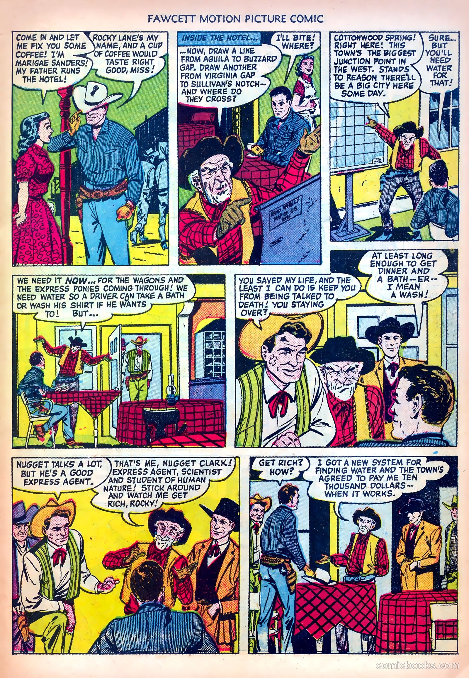 Motion Picture Comics 104 Vigilante Hideout #1 — page 7 of 36