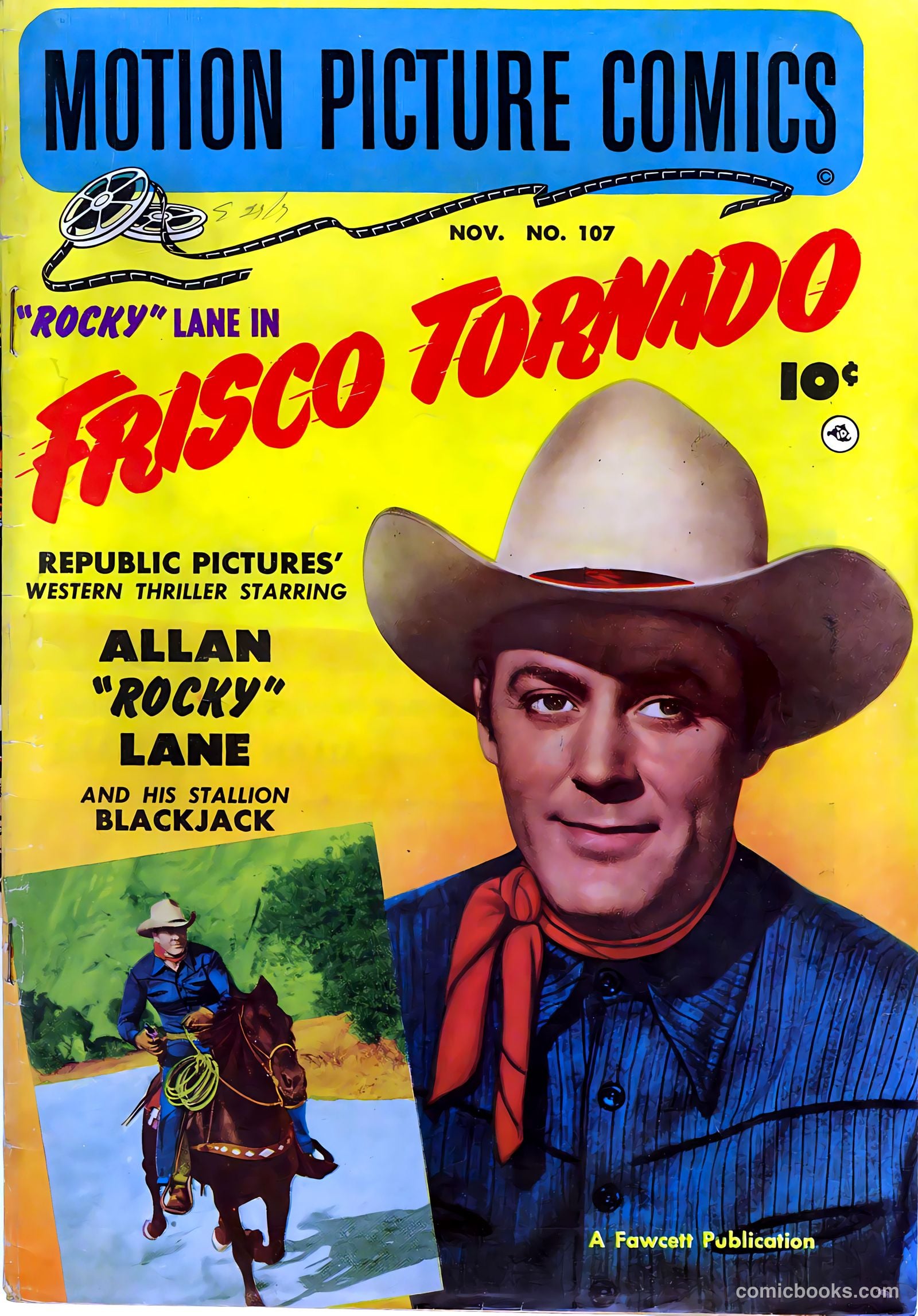 Motion Picture Comics 107 Frisco Tornado #1 — page 1 of 36