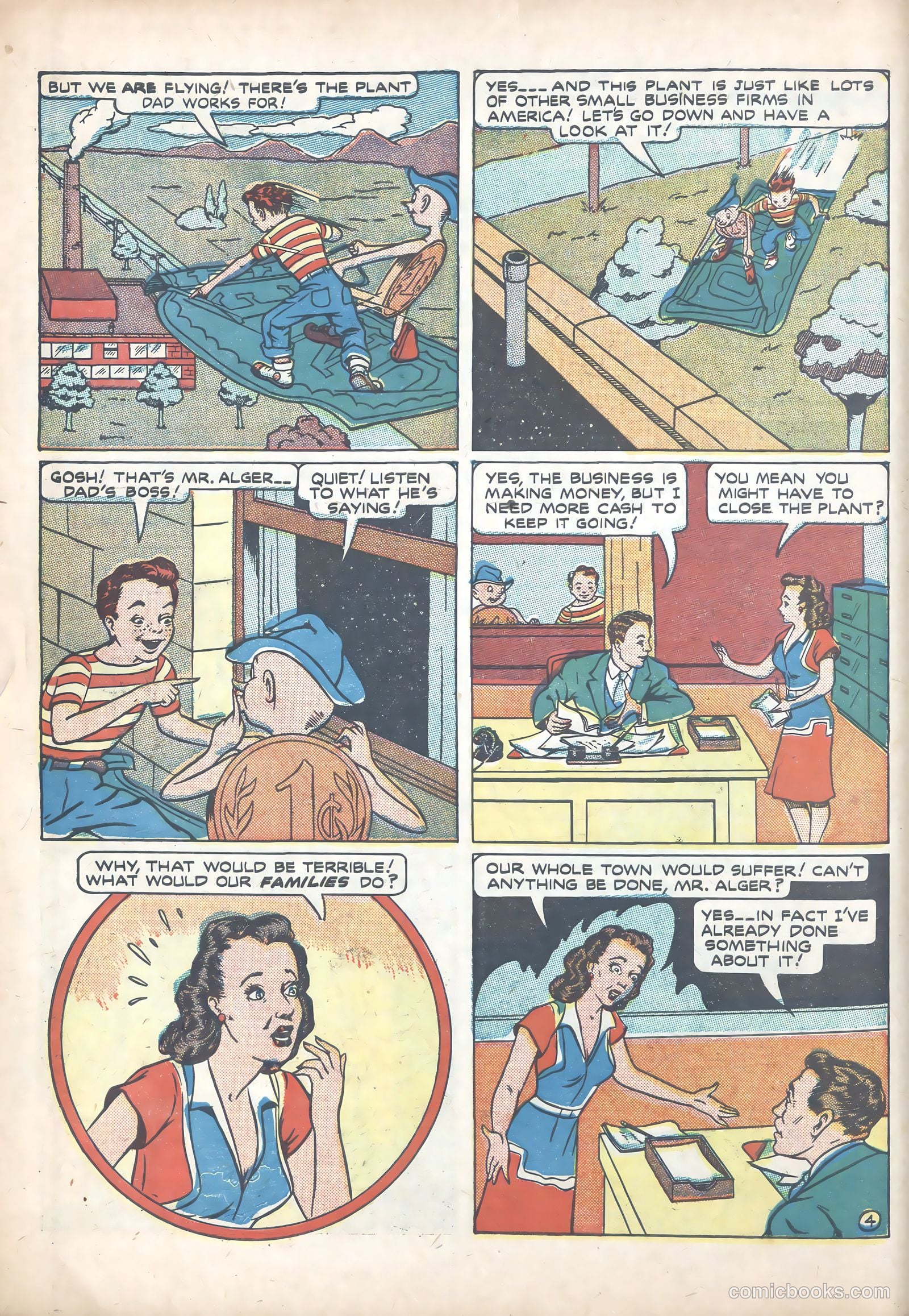 Peter Penny and His Magic Dollar #nn — page 4 of 15