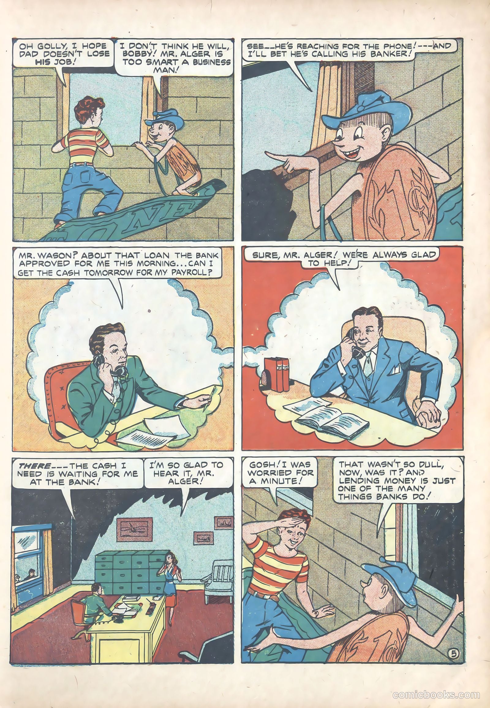 Peter Penny and His Magic Dollar #nn — page 5 of 15
